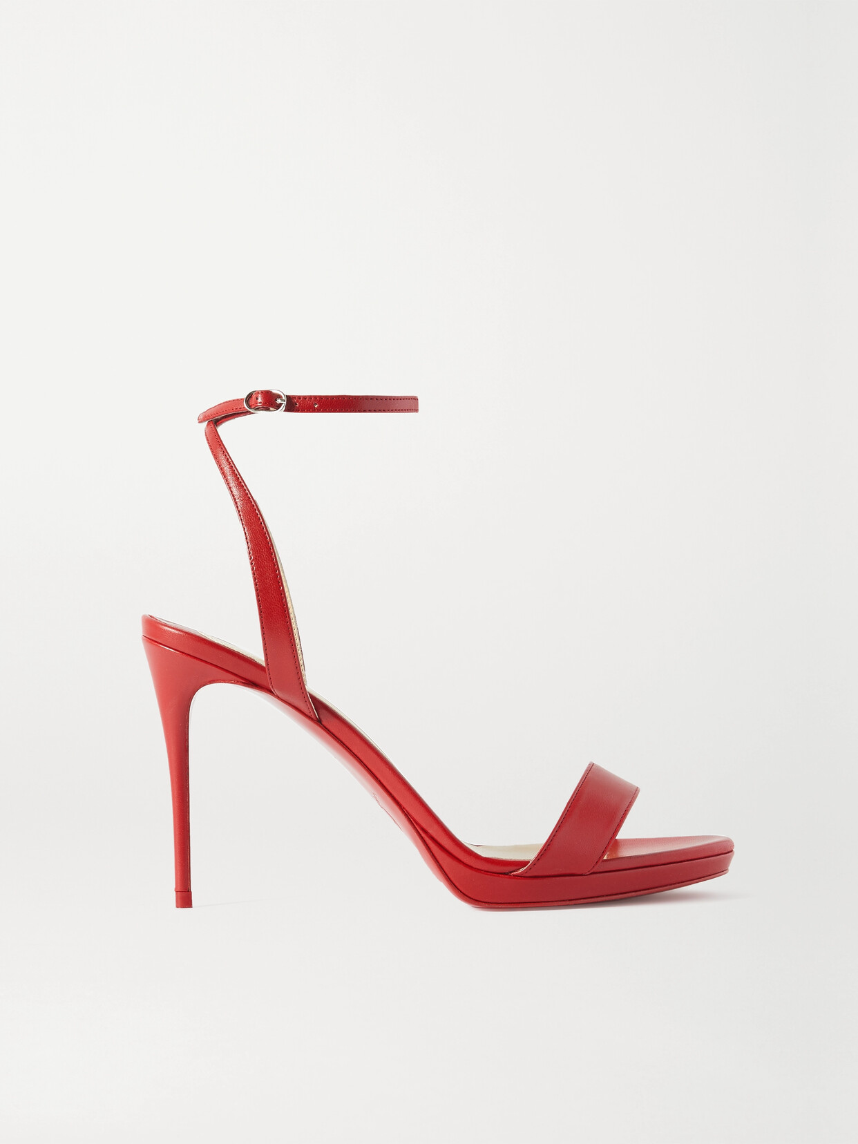 Christian Louboutin Loubi Queen 100 Leather Sandals