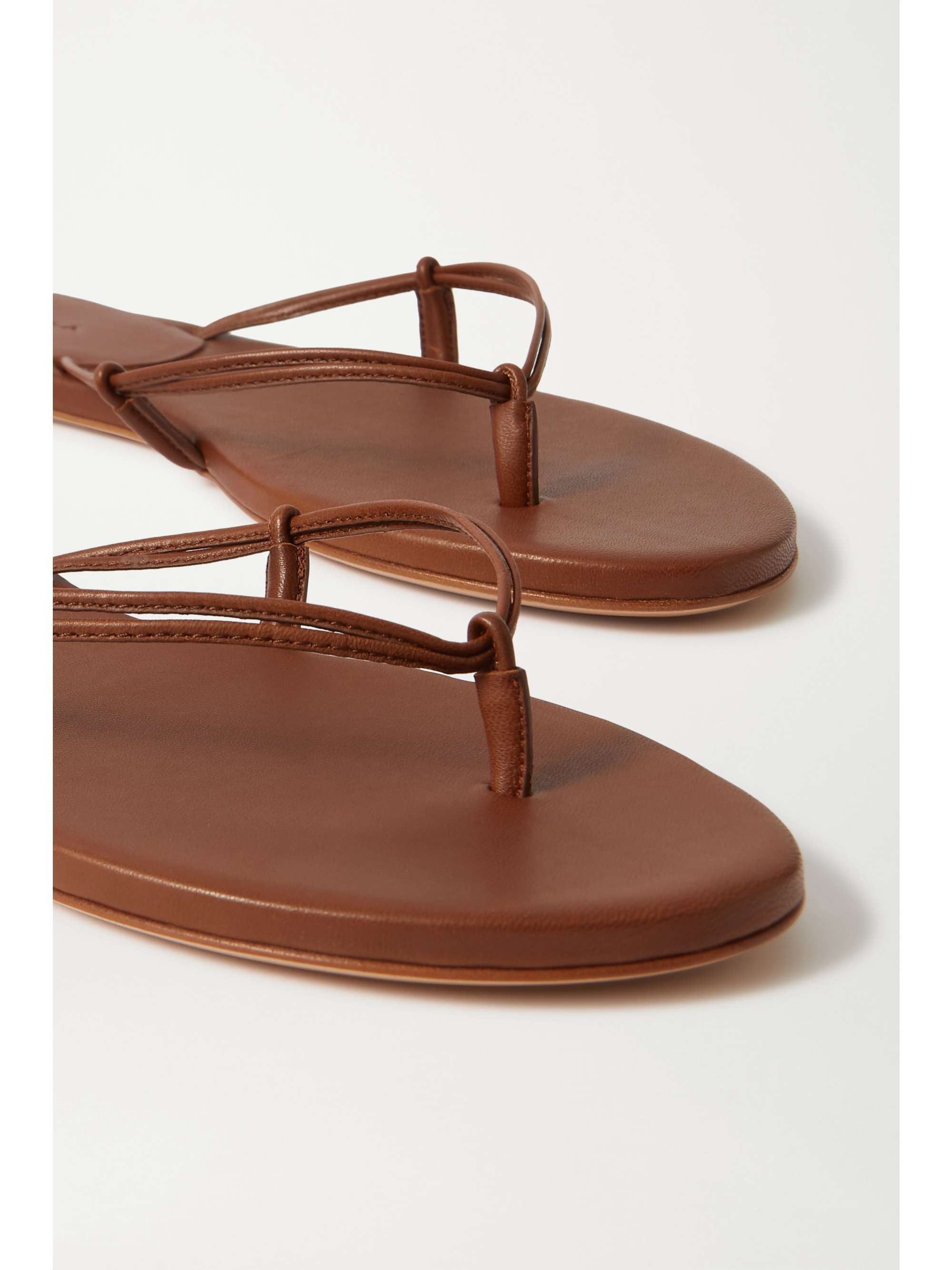 GABRIELA HEARST Leather flip flops