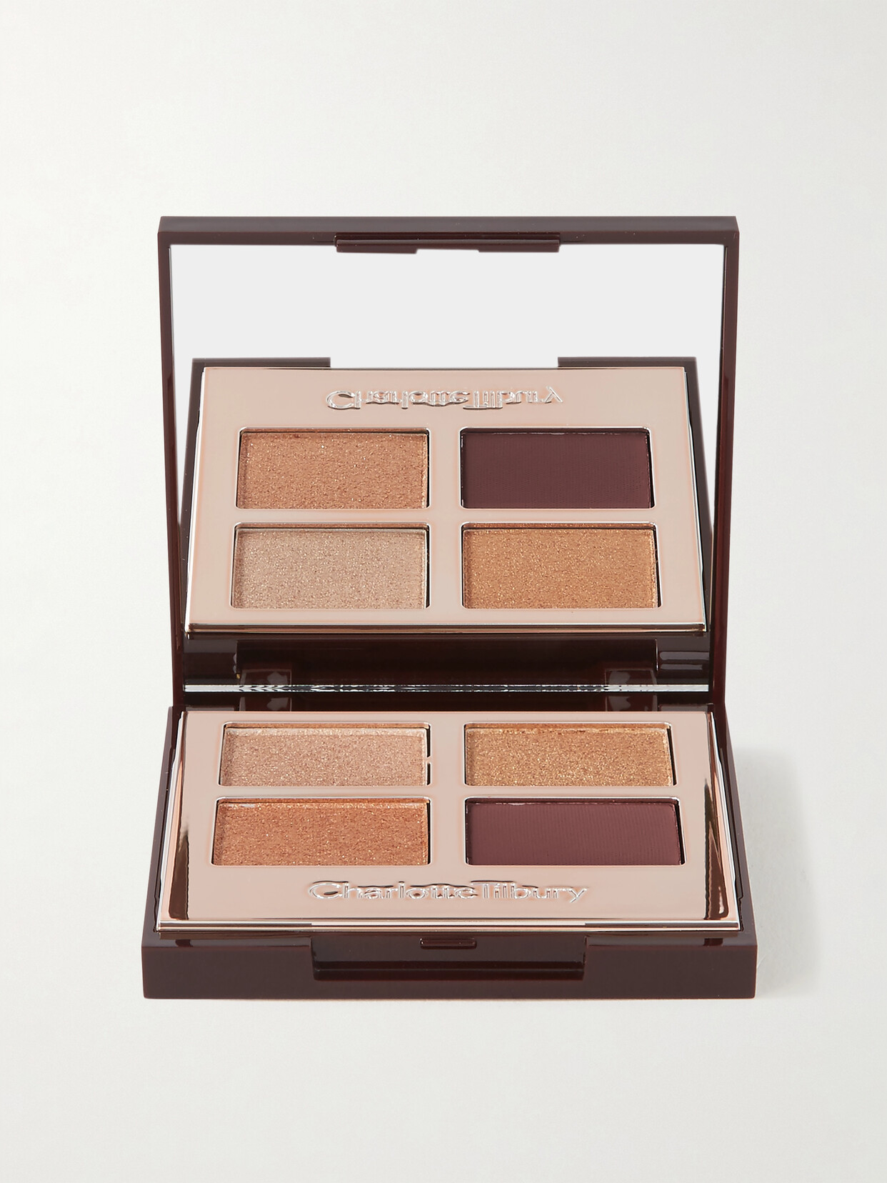 Shop Charlotte Tilbury Luxury Palette Colour Coded Eye Shadow - The Queen Of Glow In Neutrals