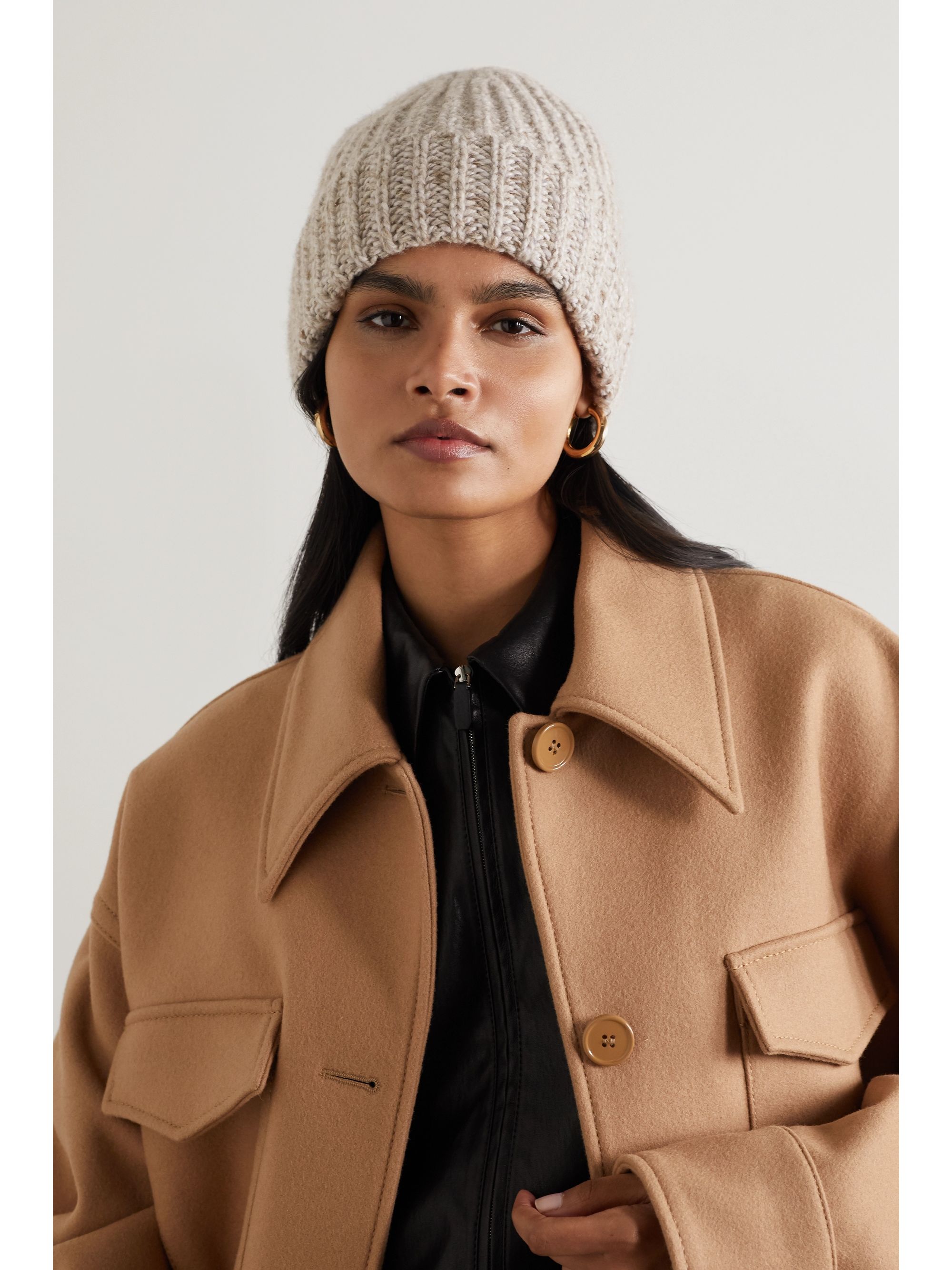 Johnstons of elgin cashmere beanie Clearance