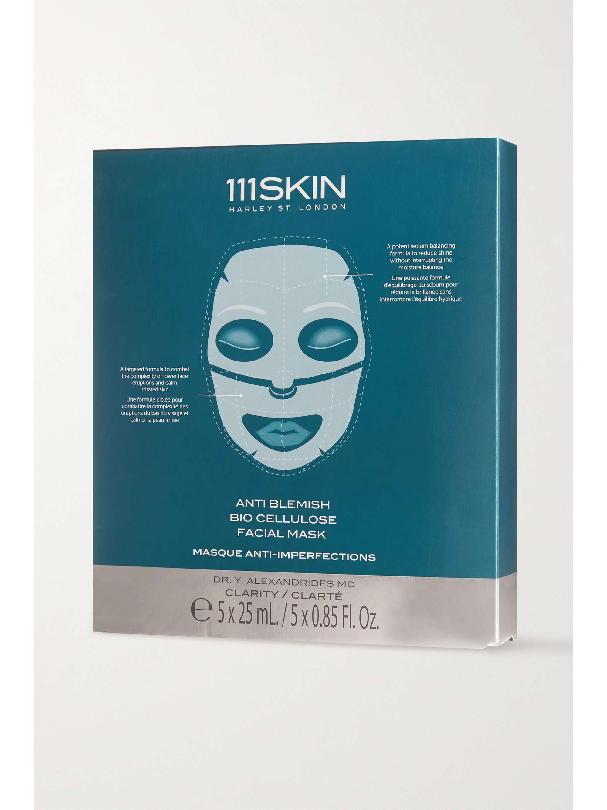 111SKIN Anti Blemish Bio Cellulose Facial Mask, 5 x 25 ml – Gesichtsmasken