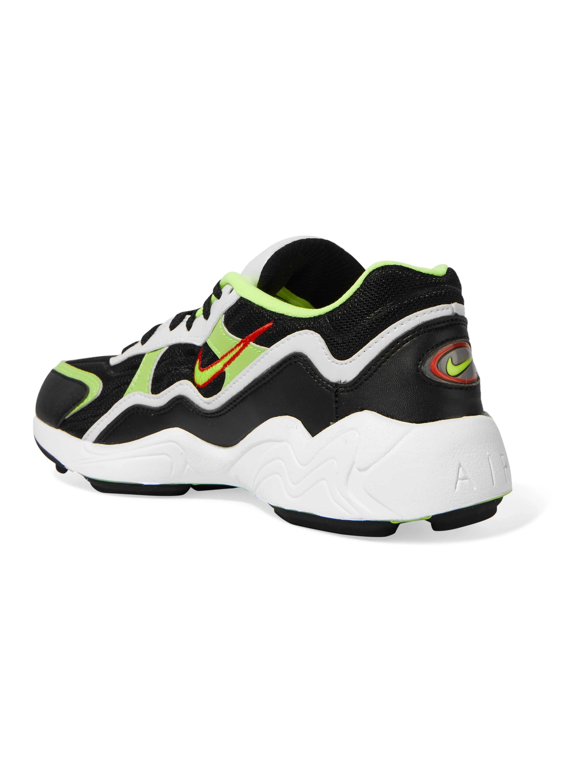 NIKE Zoom Alpha leather and mesh sneakers