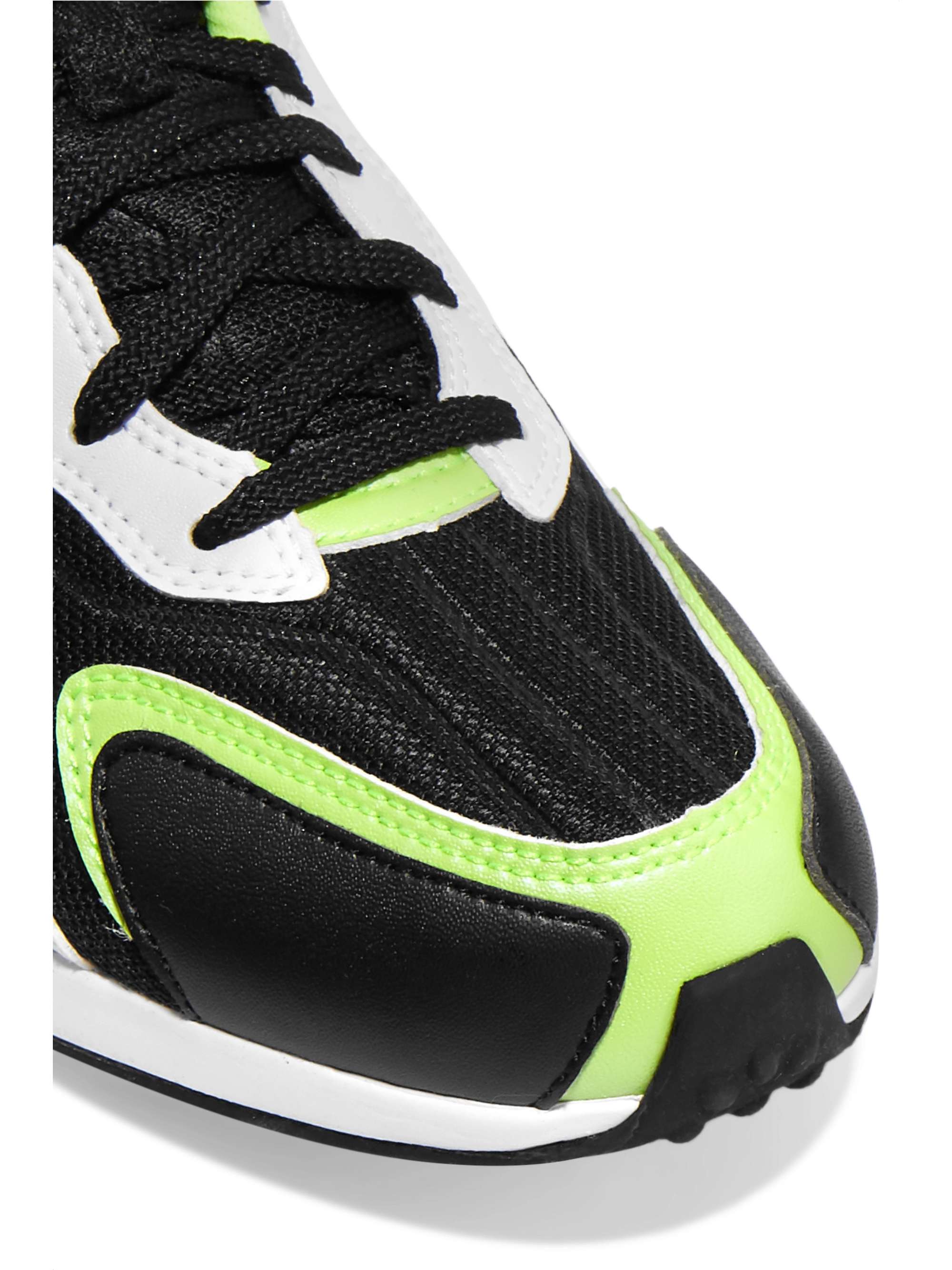 NIKE Zoom Alpha leather and mesh sneakers