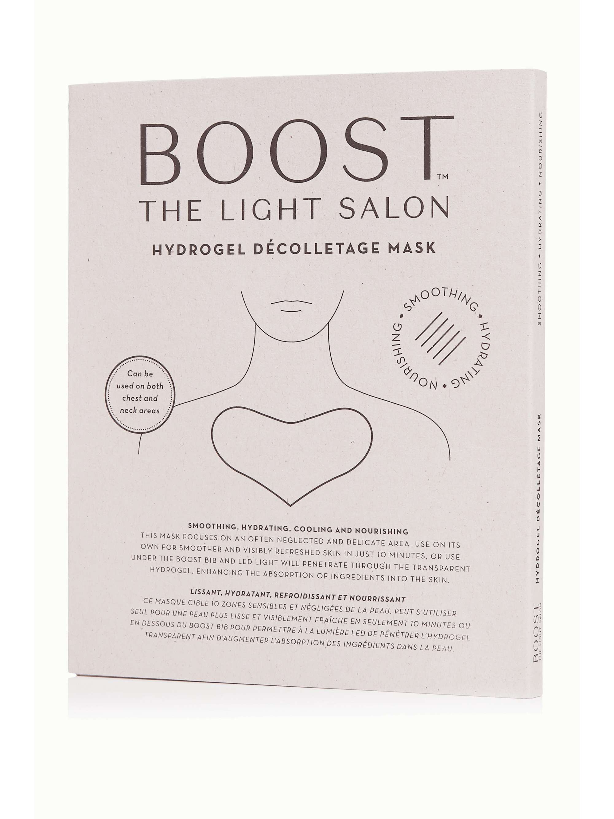 THE LIGHT SALON Hydrogel Décolletage Mask, 3 x 12 g – Dekolletémasken
