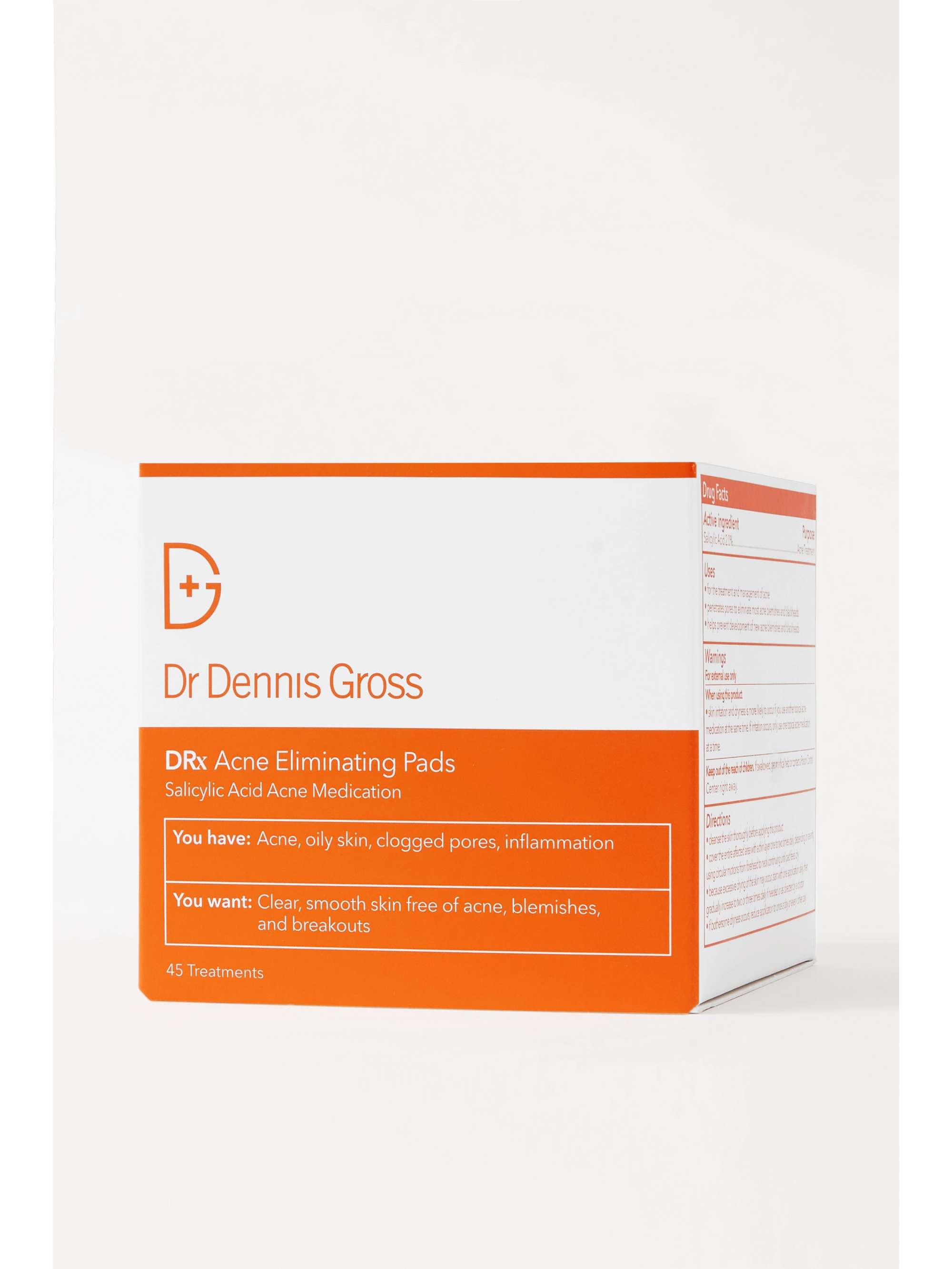 DR. DENNIS GROSS SKINCARE DRx Acne Eliminating Pads - 45 pads