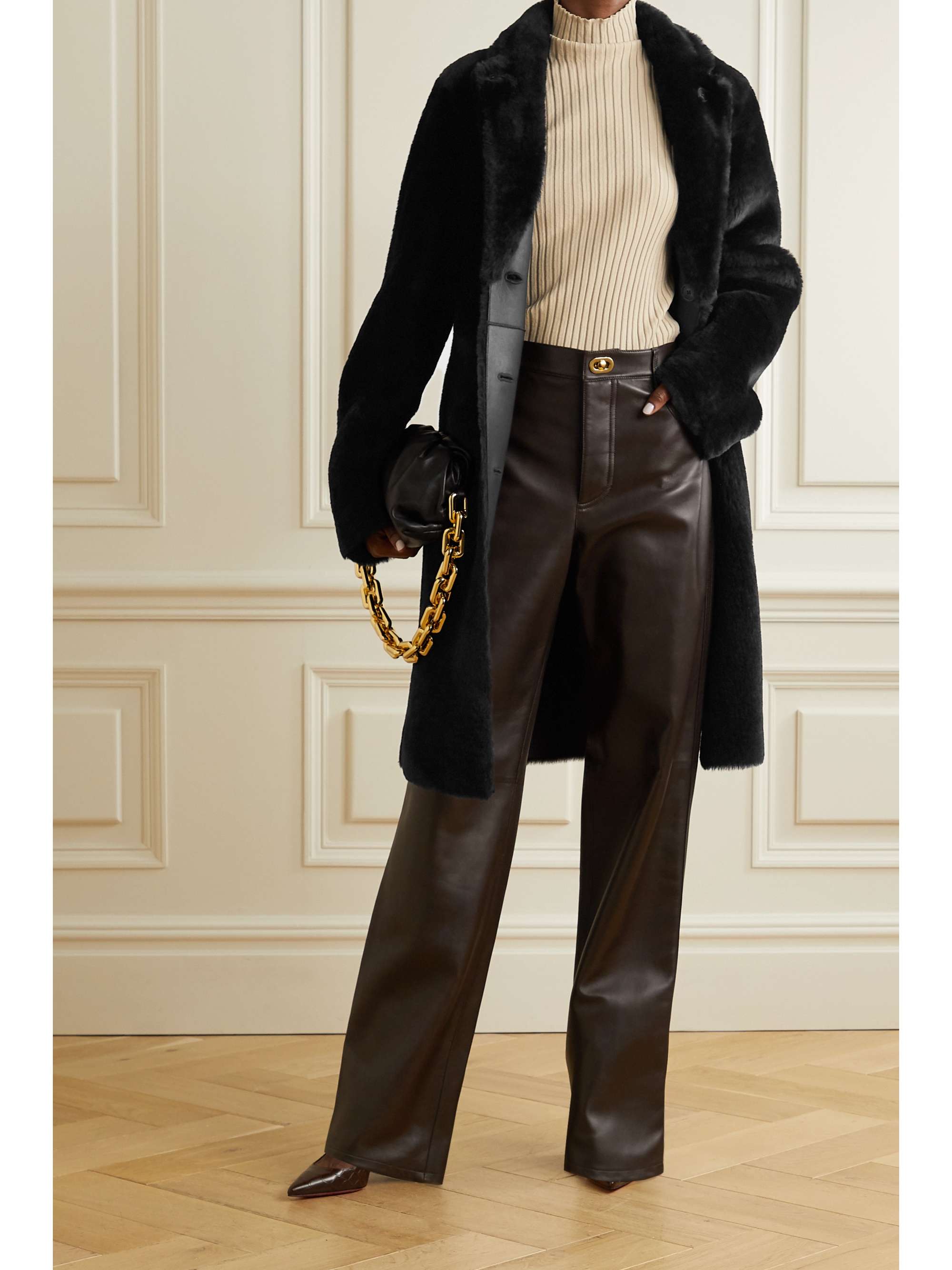 joseph shearling jacket