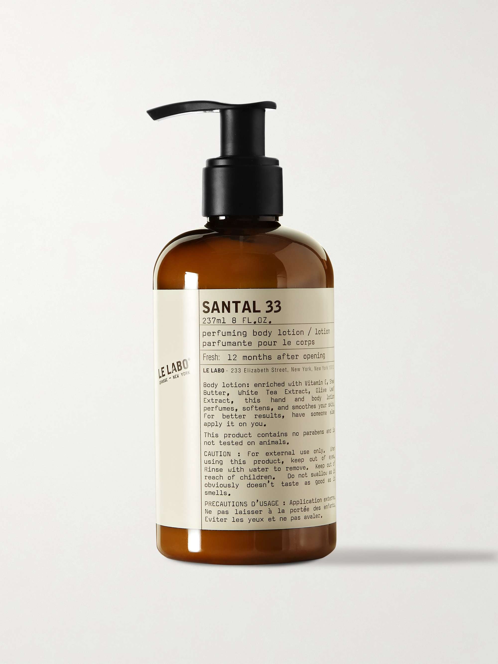 LE LABO Santal 33 Body Lotion, 237ml
