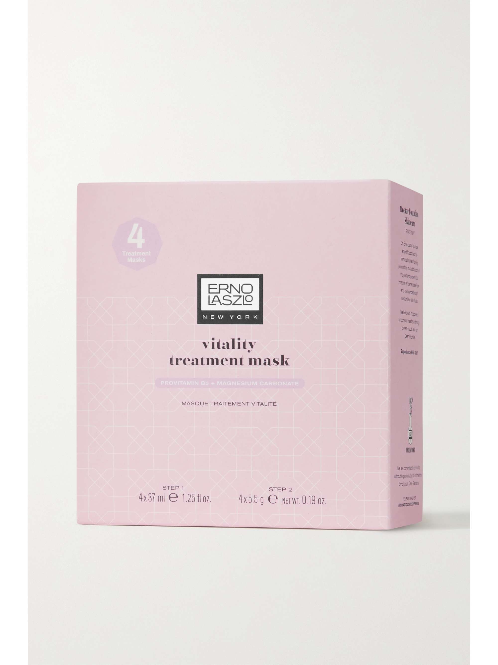 ERNO LASZLO Hydra-Therapy Skin Vitality Mask, 4 x 37ml, 4 x 5.5g