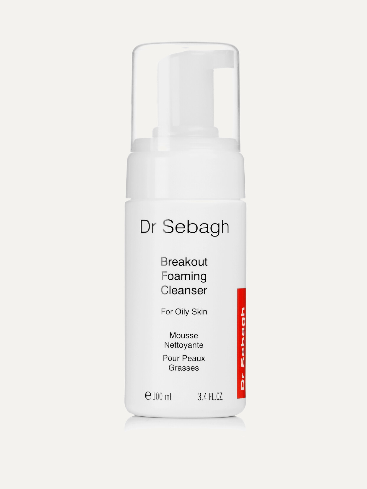 Dr Sebagh 3.4 Oz. Breakout Foaming Cleanser In Colorless