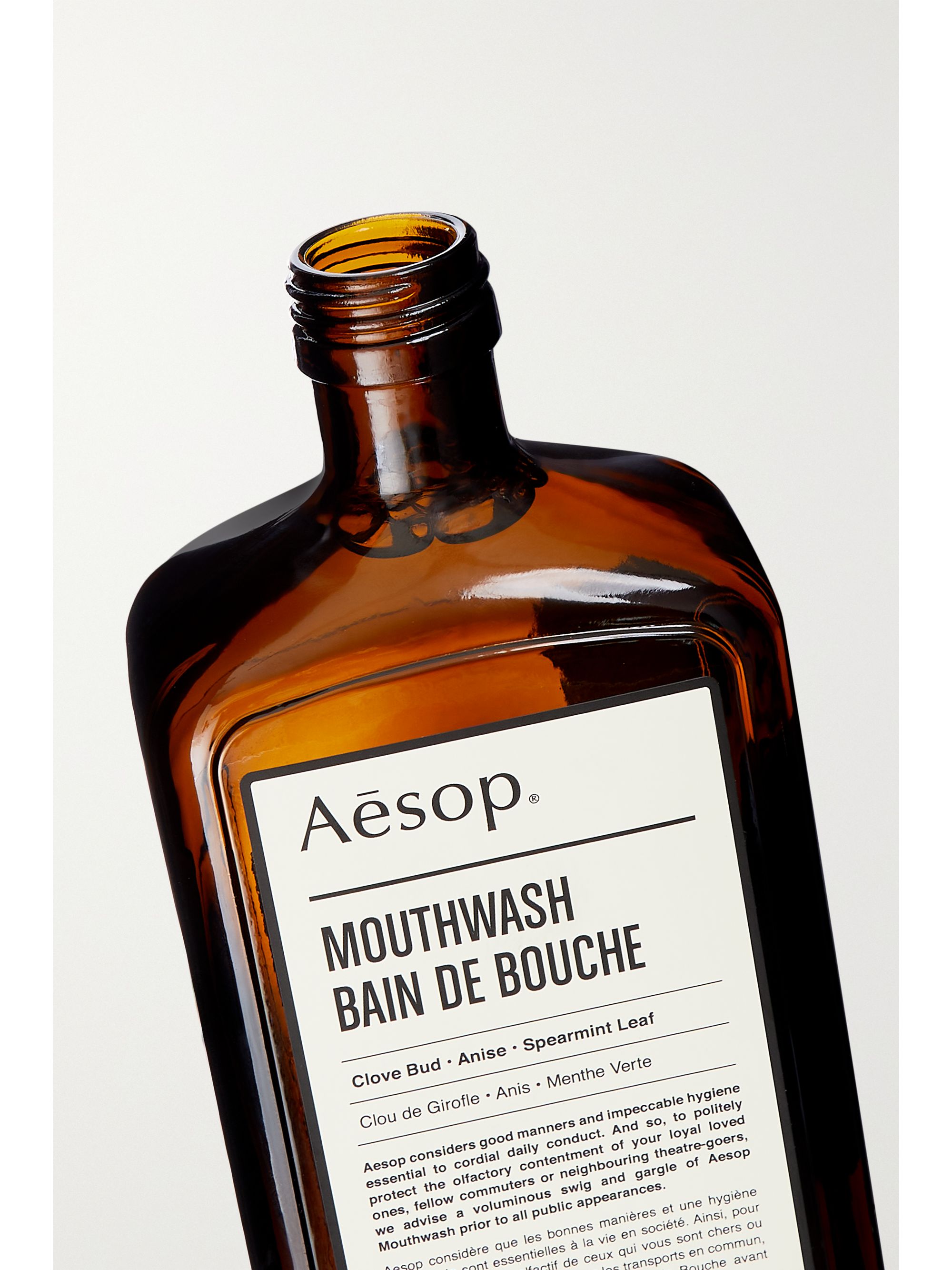 Colorless Mouthwash, 500ml AESOP NETAPORTER