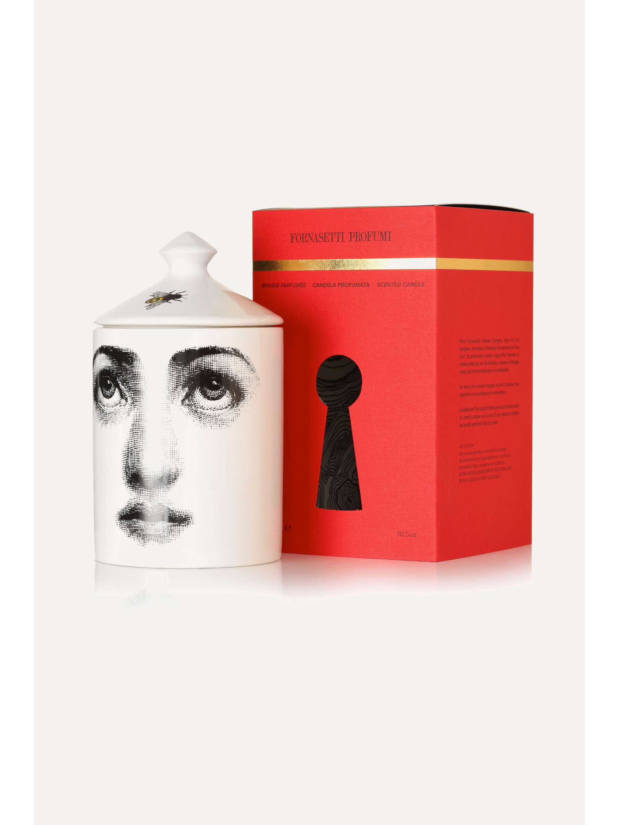 FORNASETTI Bougie parfumée Losanghe, 300 g