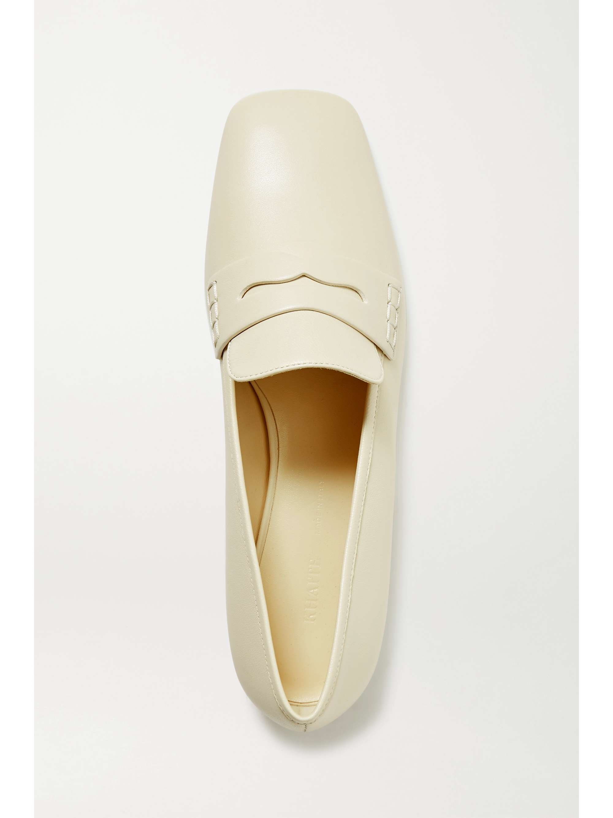 KHAITE Carlisle suede loafers