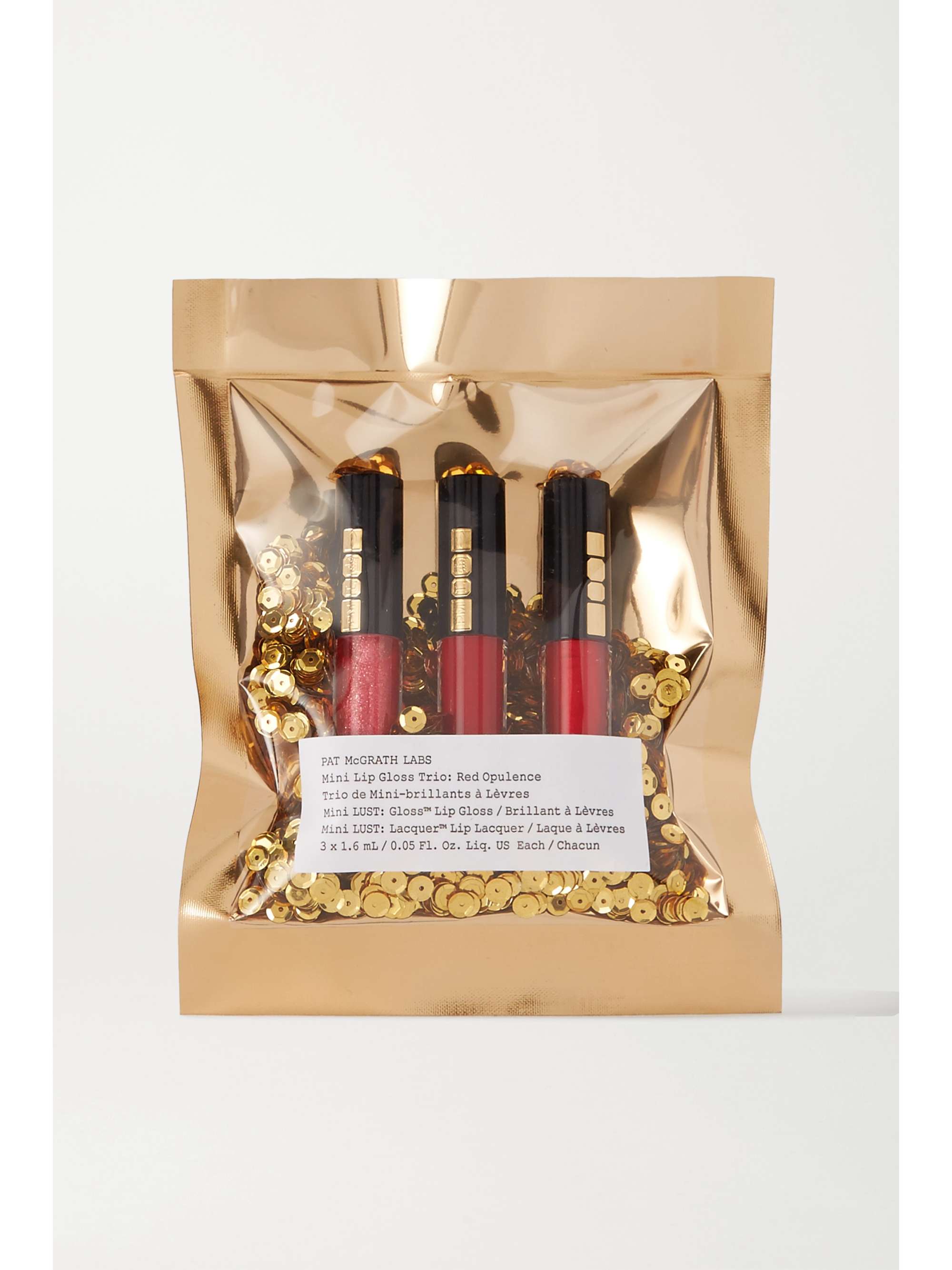 PAT MCGRATH LABS Mini Lip Gloss Trio - Red Opulence