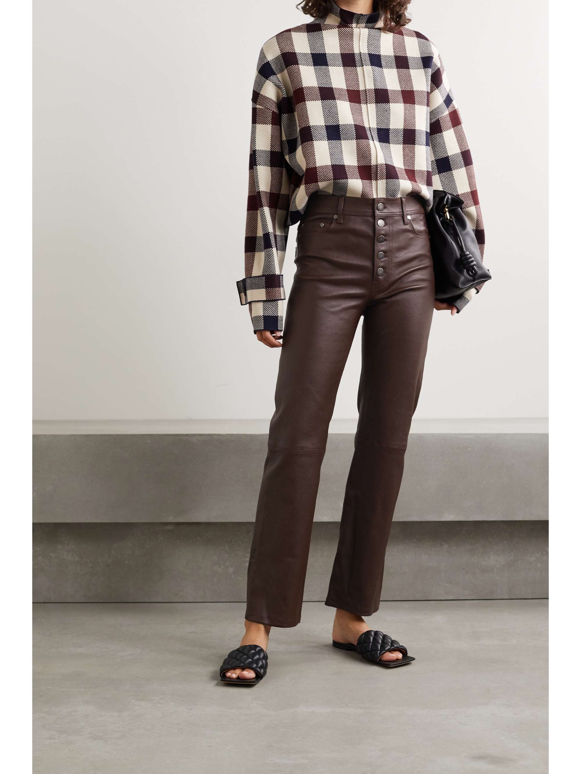 joseph den leather pants