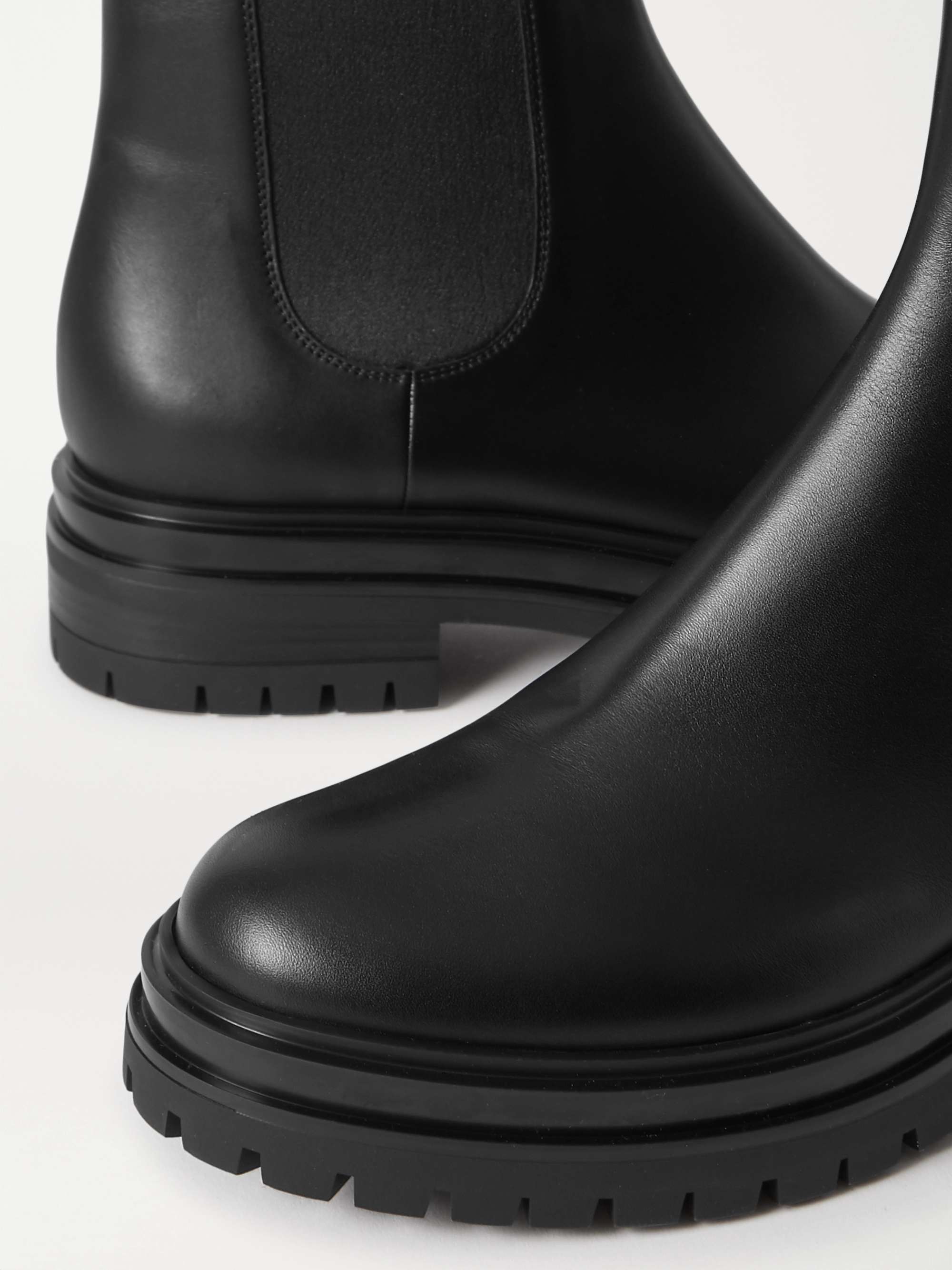 GIANVITO ROSSI Chester leather Chelsea boots | NET-A-PORTER