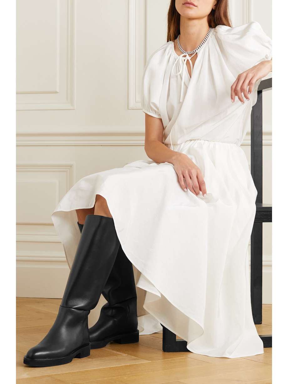 net a porter flat boots