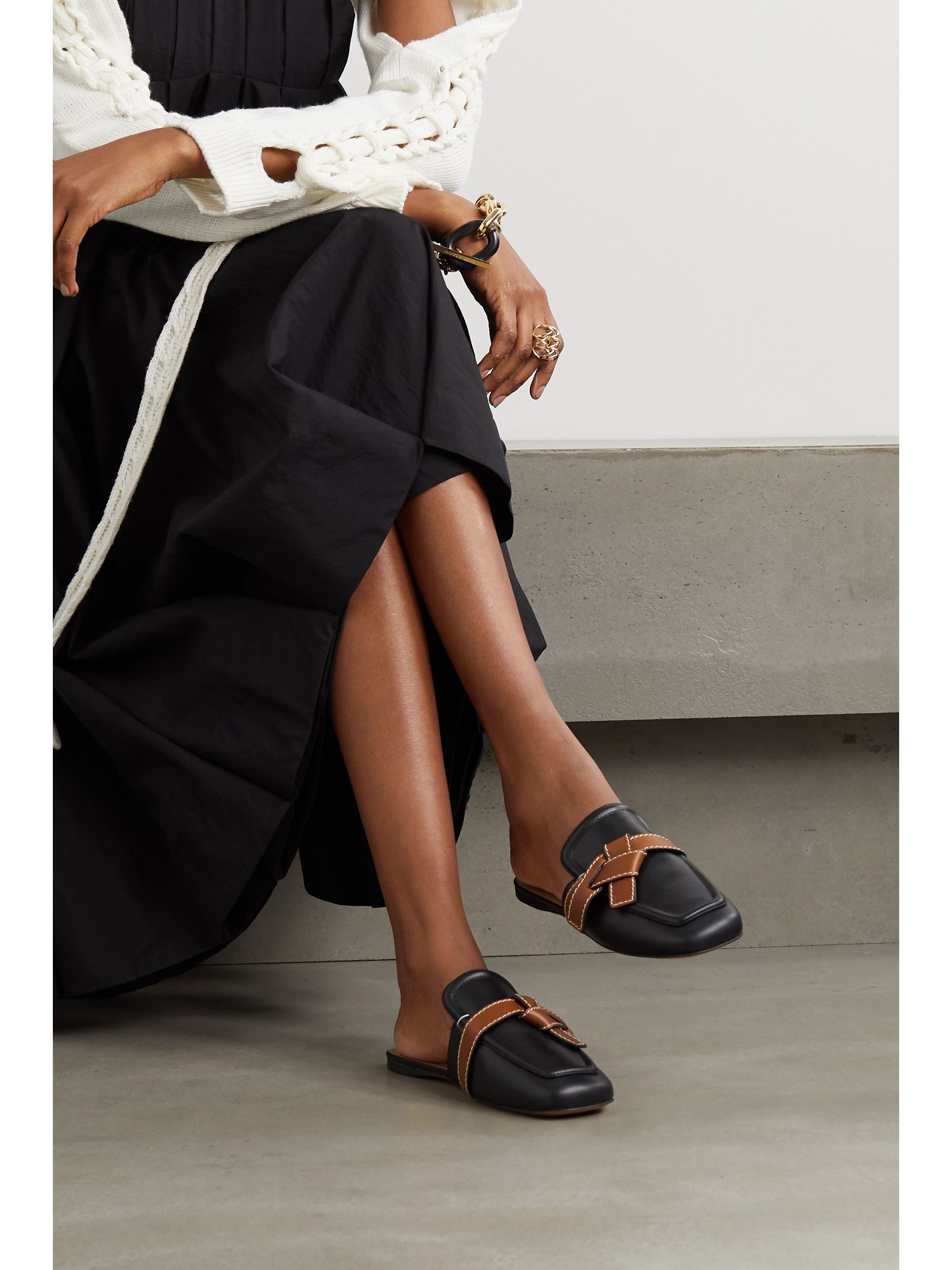 loewe gate flat mule women