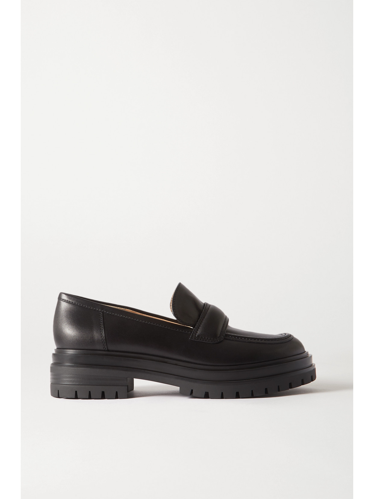 Gianvito Rossi Leather Loafers