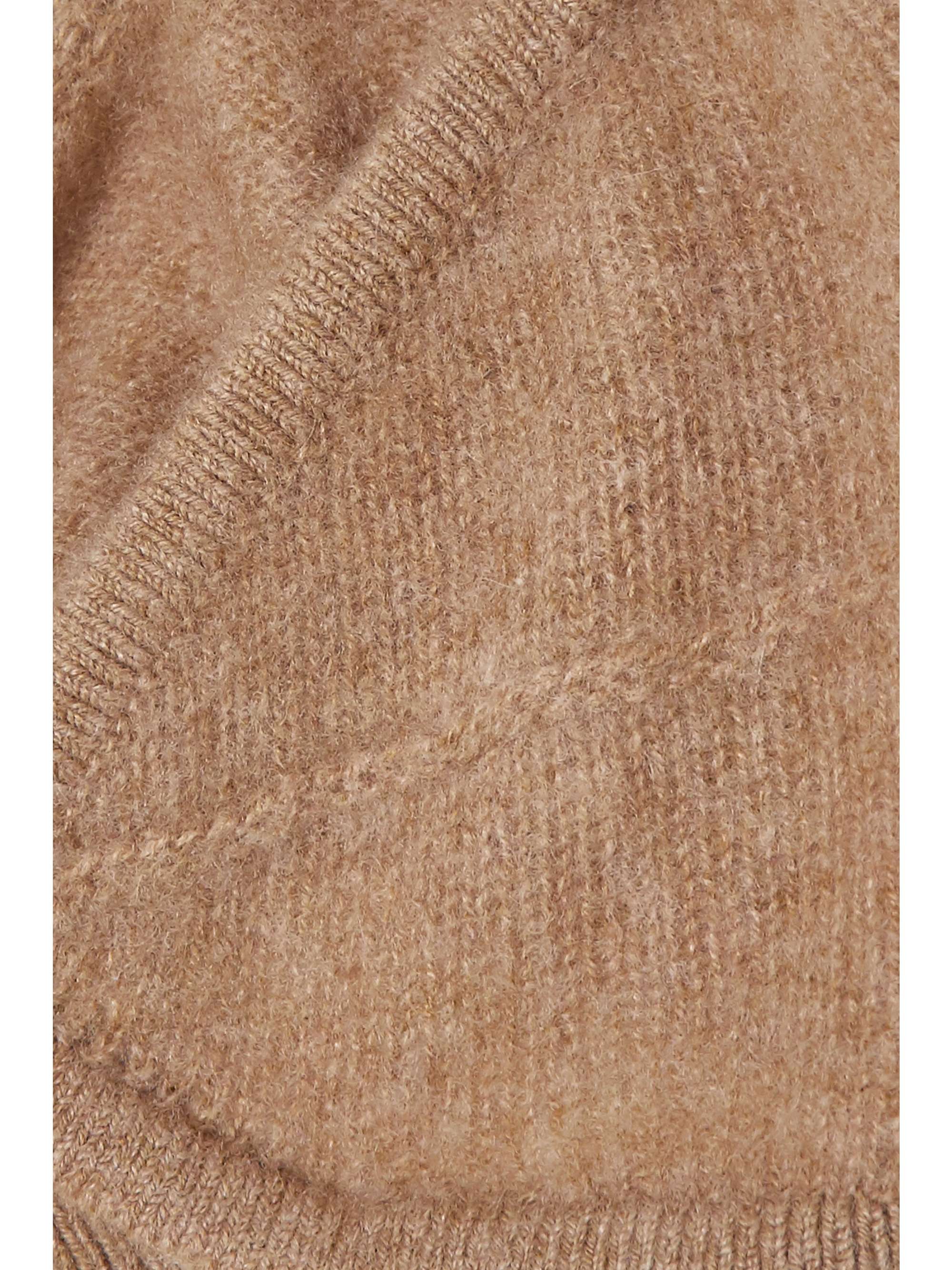 KHAITE Eda cashmere soft-cup bra