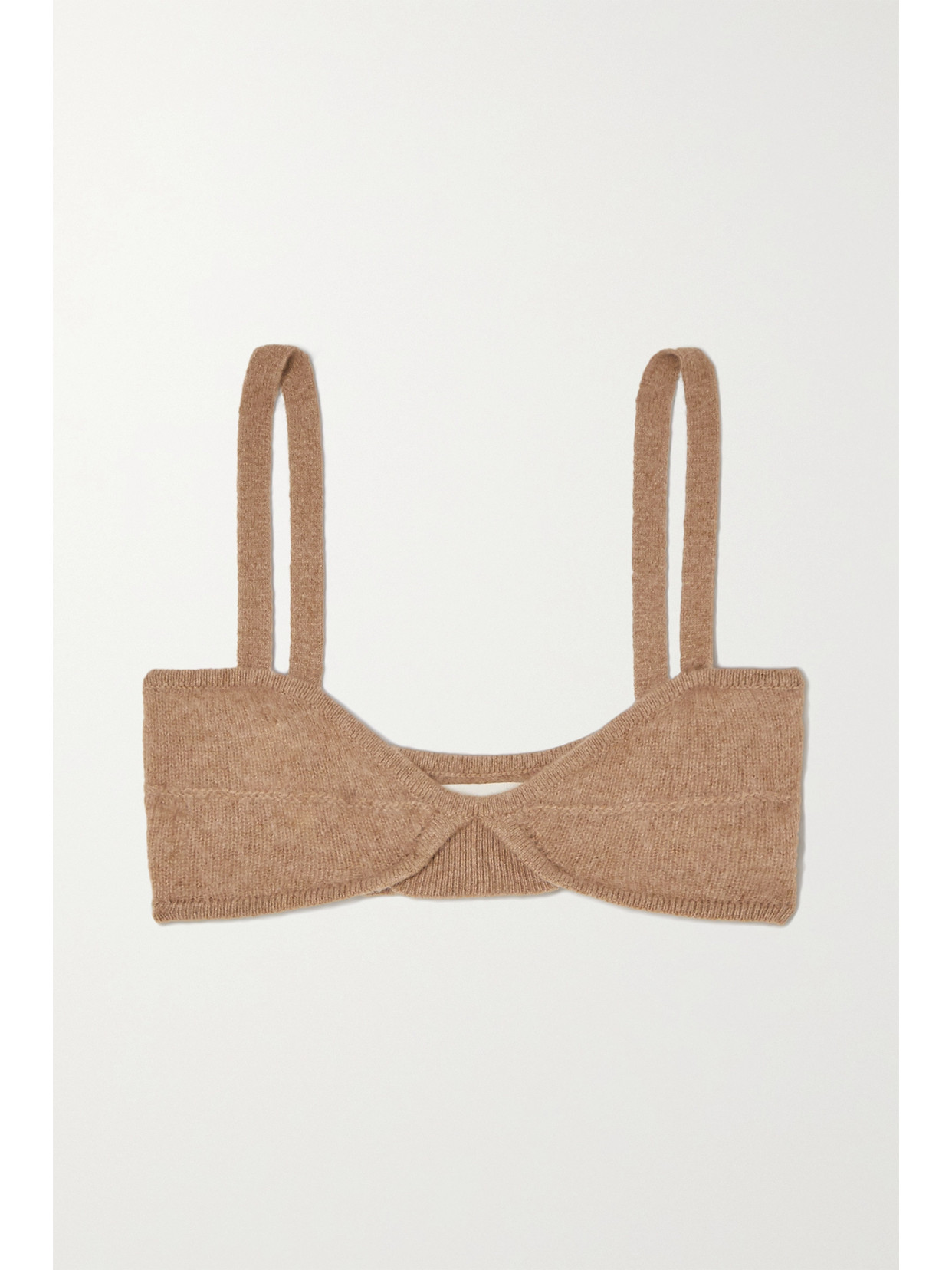 KHAITE EDA CASHMERE SOFT-CUP BRA