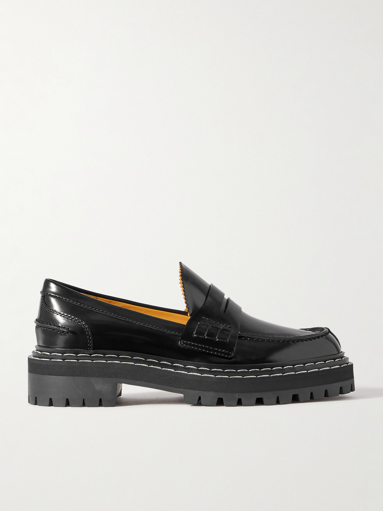 Proenza Schouler Leather Loafers - Black