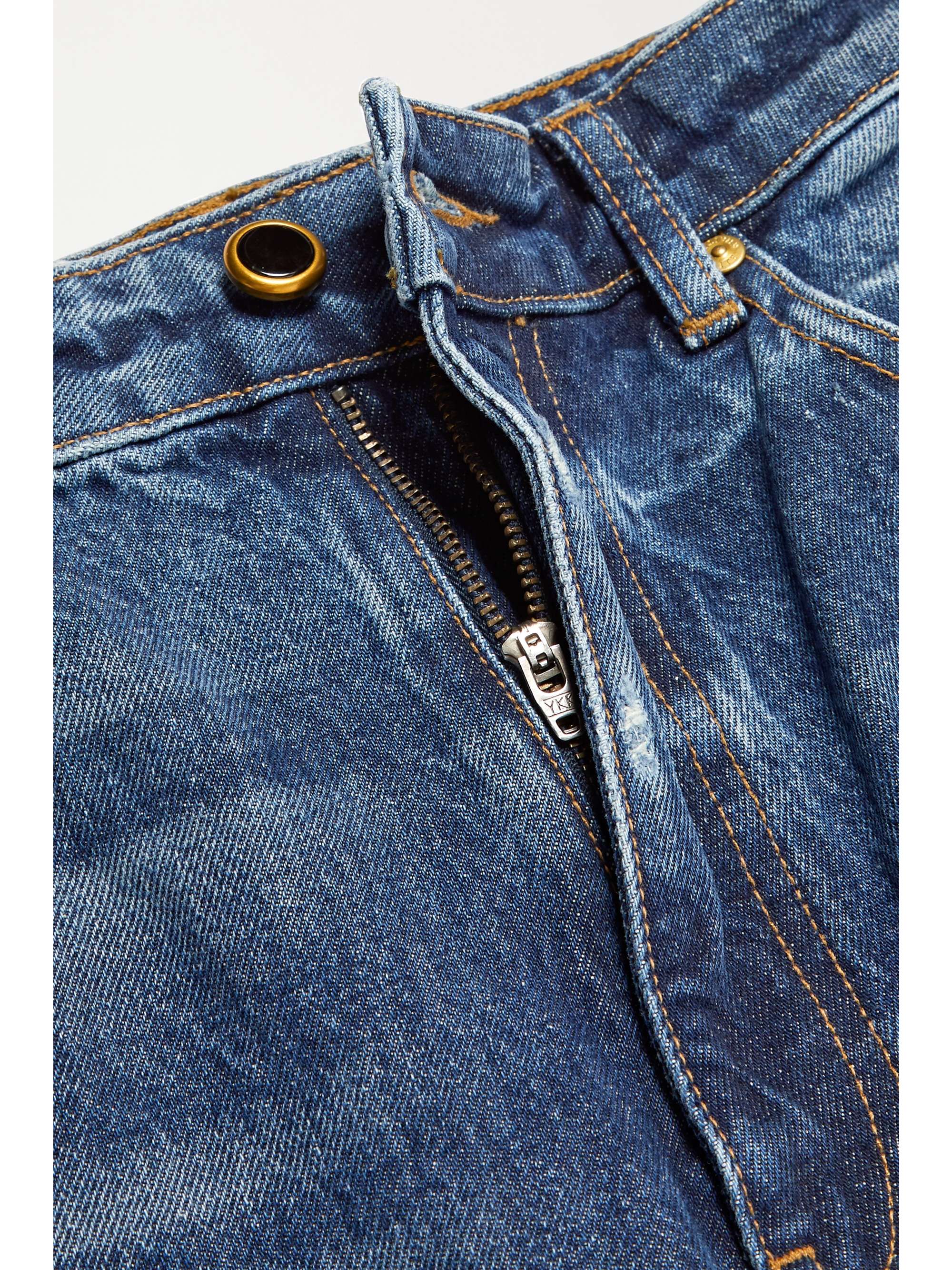 KHAITE Danielle high-rise straight-leg jeans