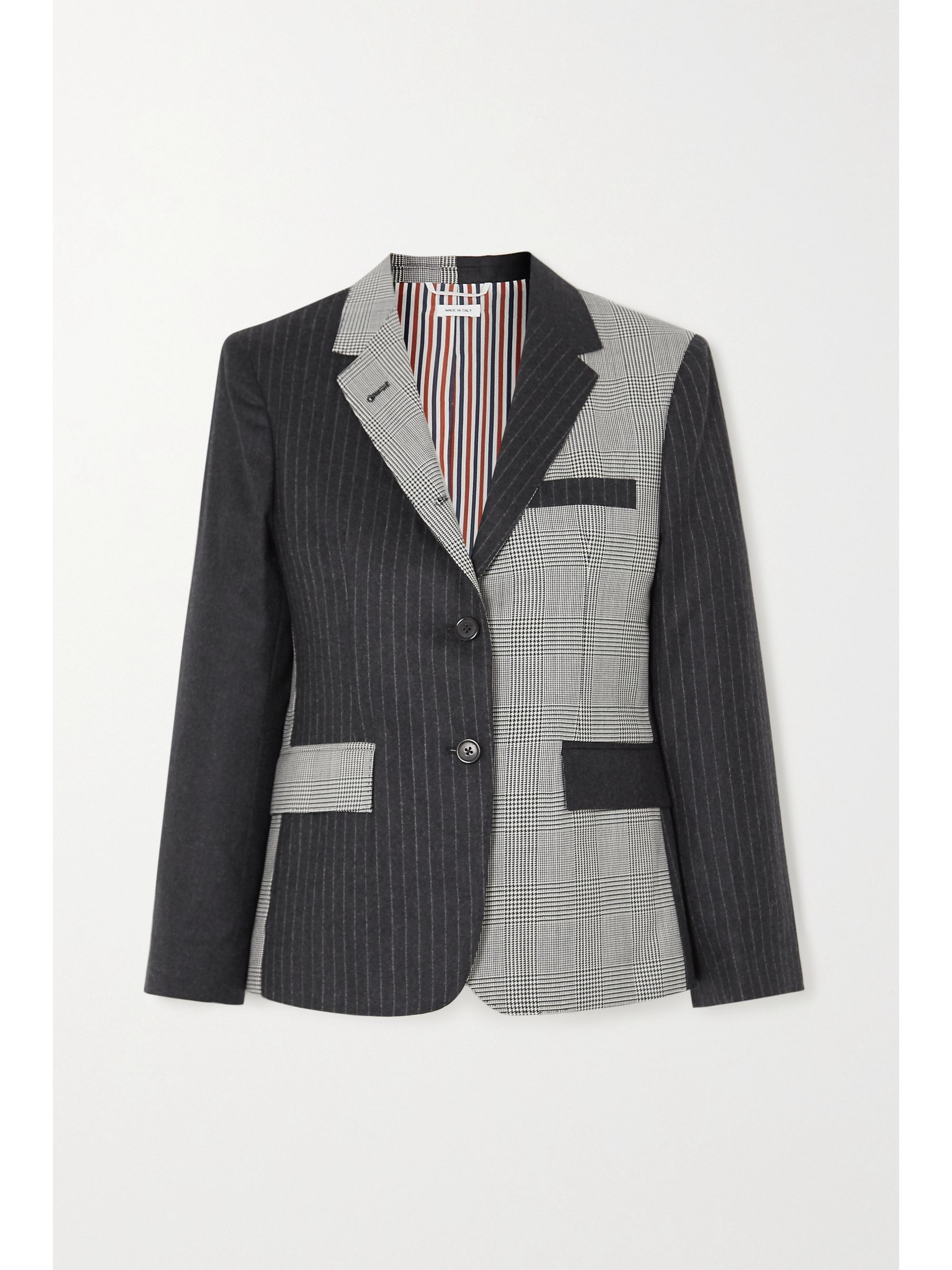 charcoal wool blazer