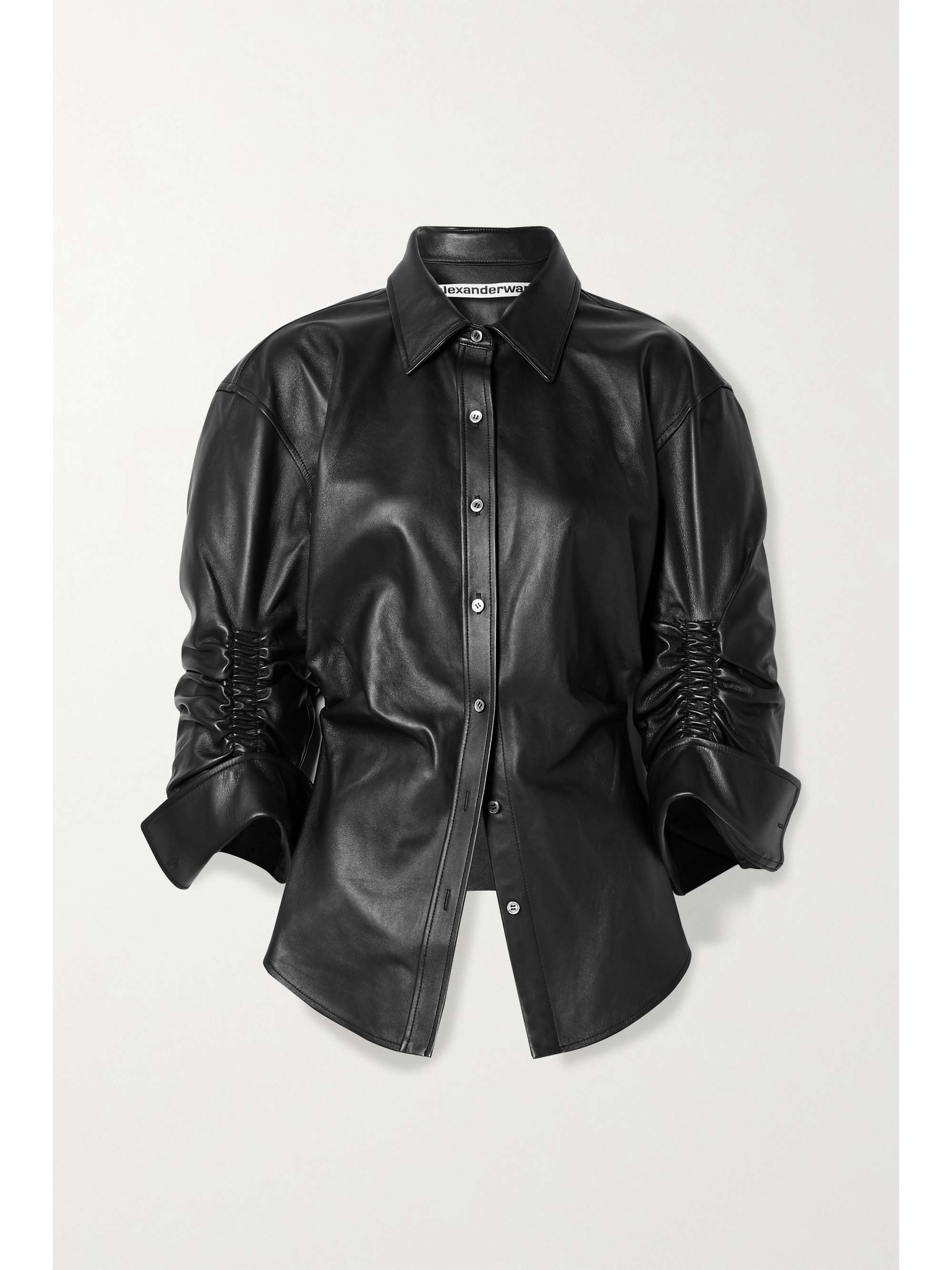 alexander wang leather jacket