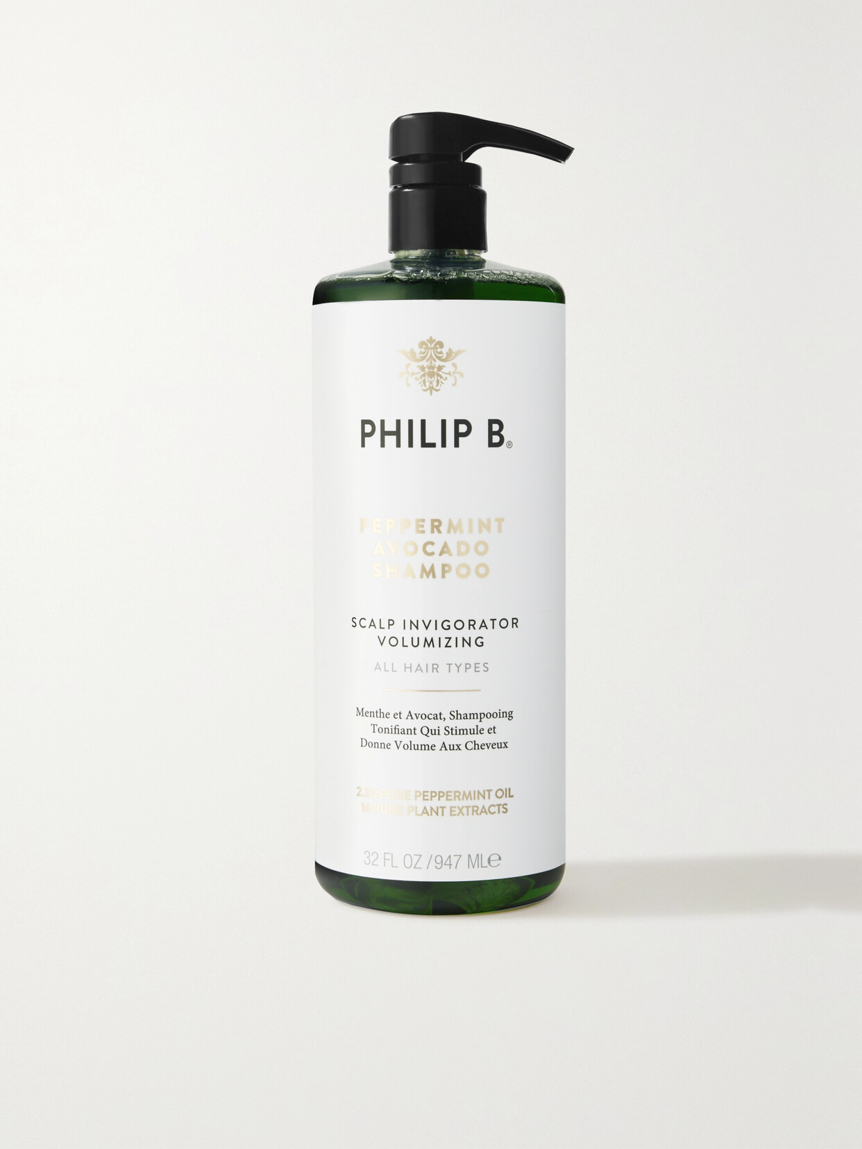 Philip B Peppermint Avocado Shampoo, 947ml - One Size In Colorless
