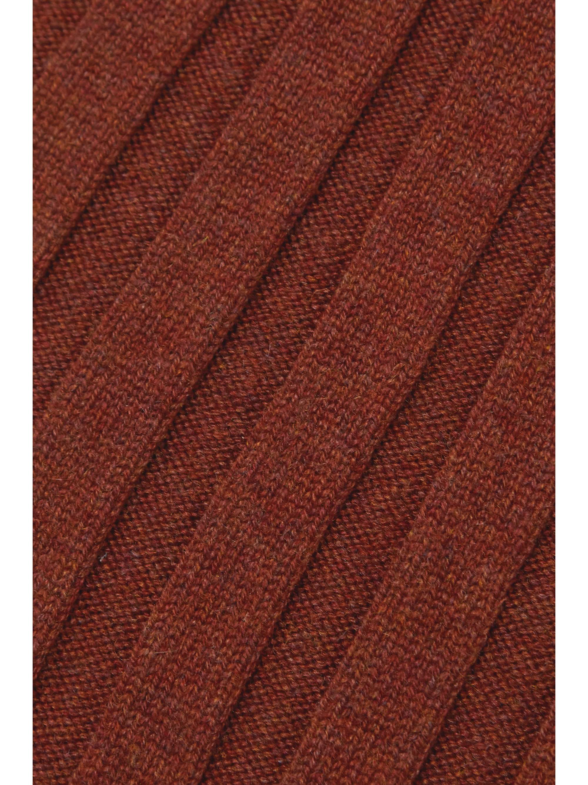 KHAITE Louis ribbed cashmere dress