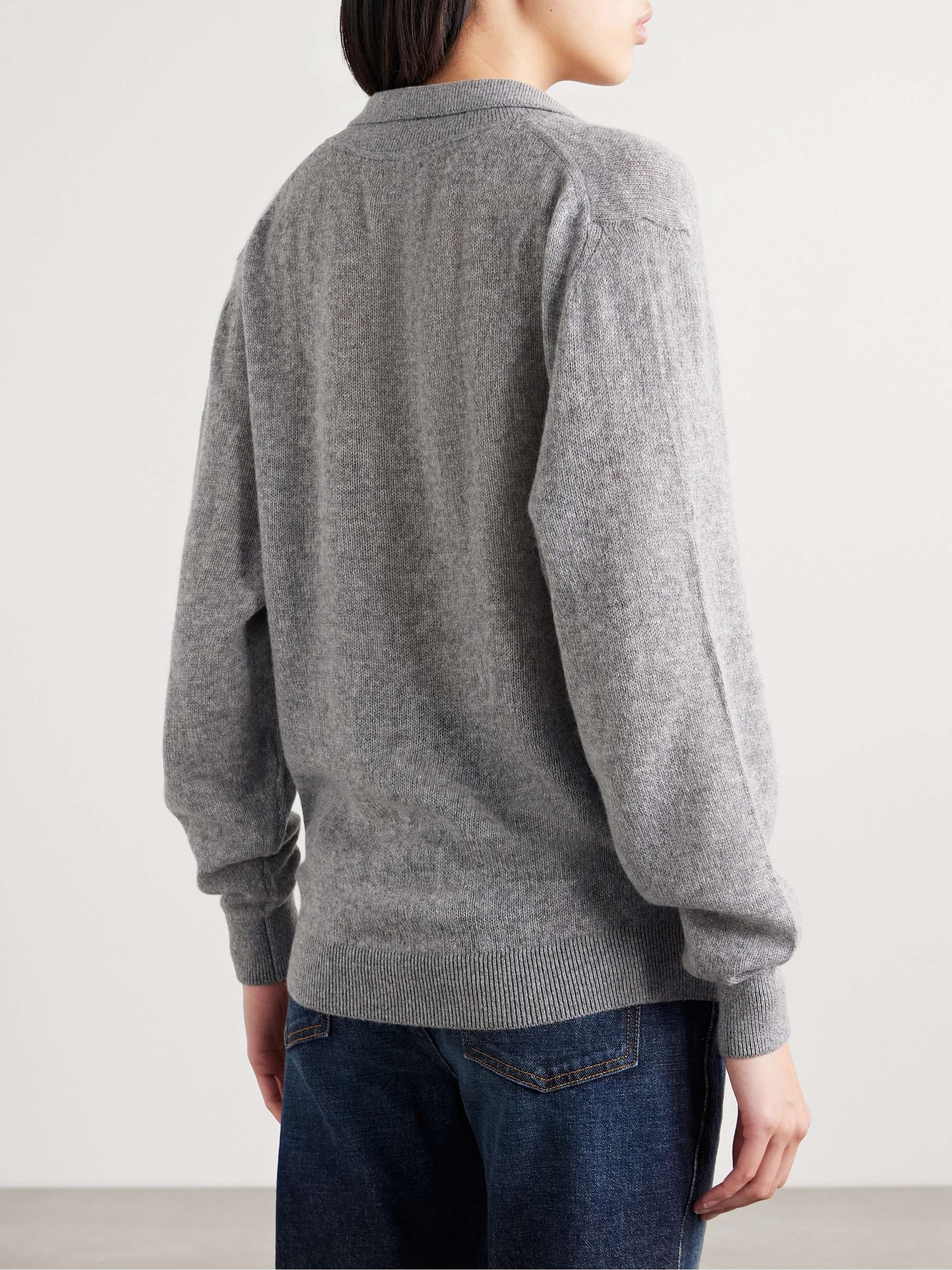 KHAITE Jo cashmere-blend sweater