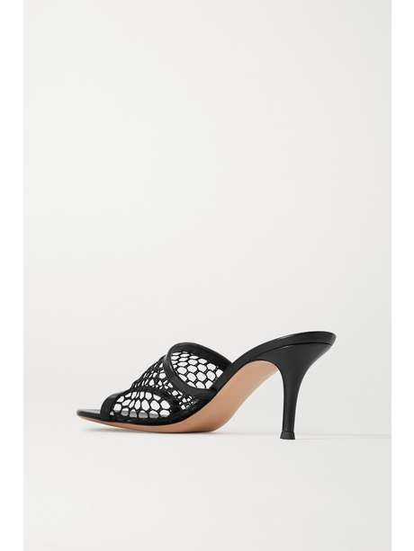 gianvito rossi fishnet mules