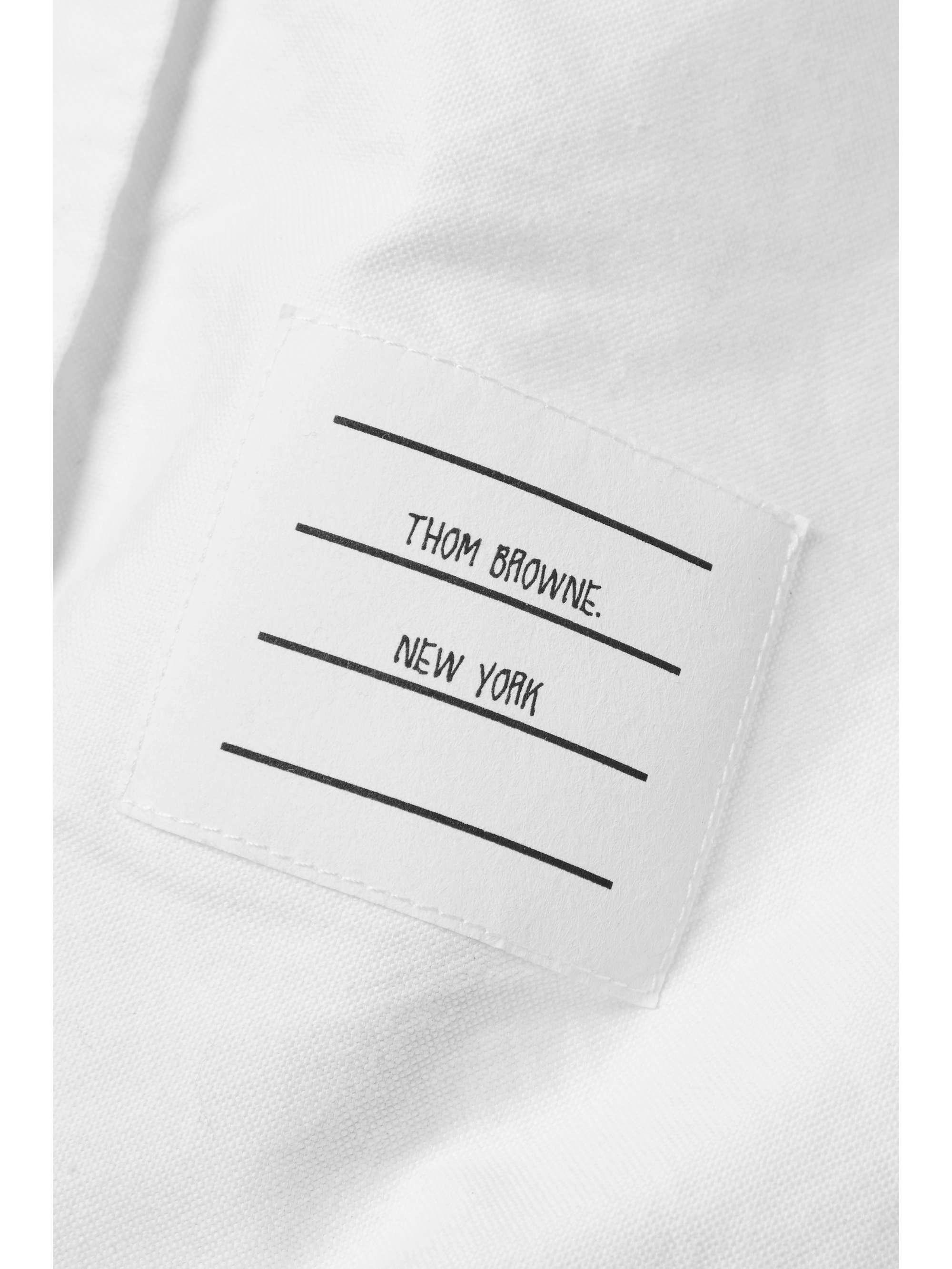 THOM BROWNE Cotton Oxford shirt