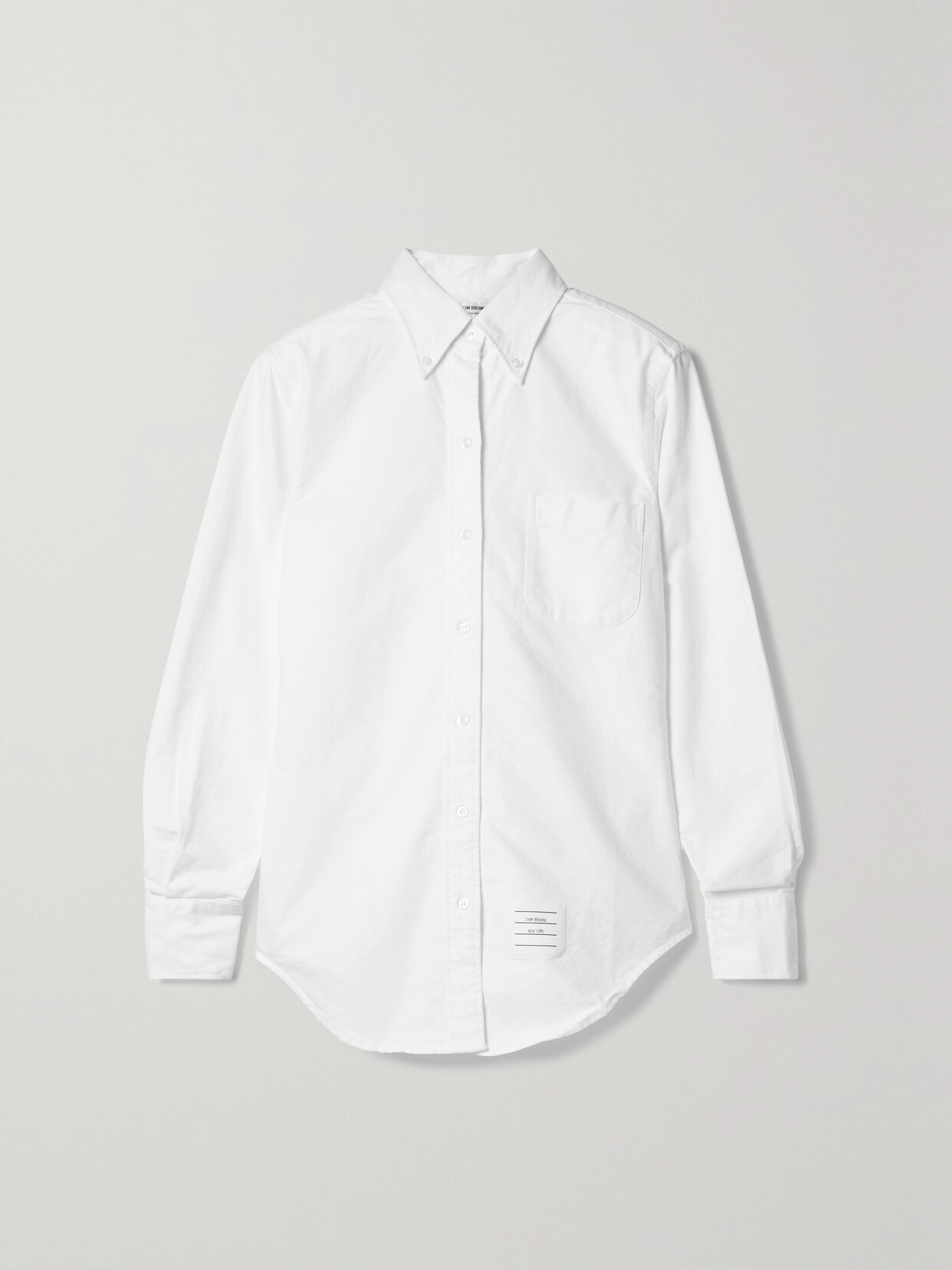 Thom Browne - Cotton Oxford Shirt - White