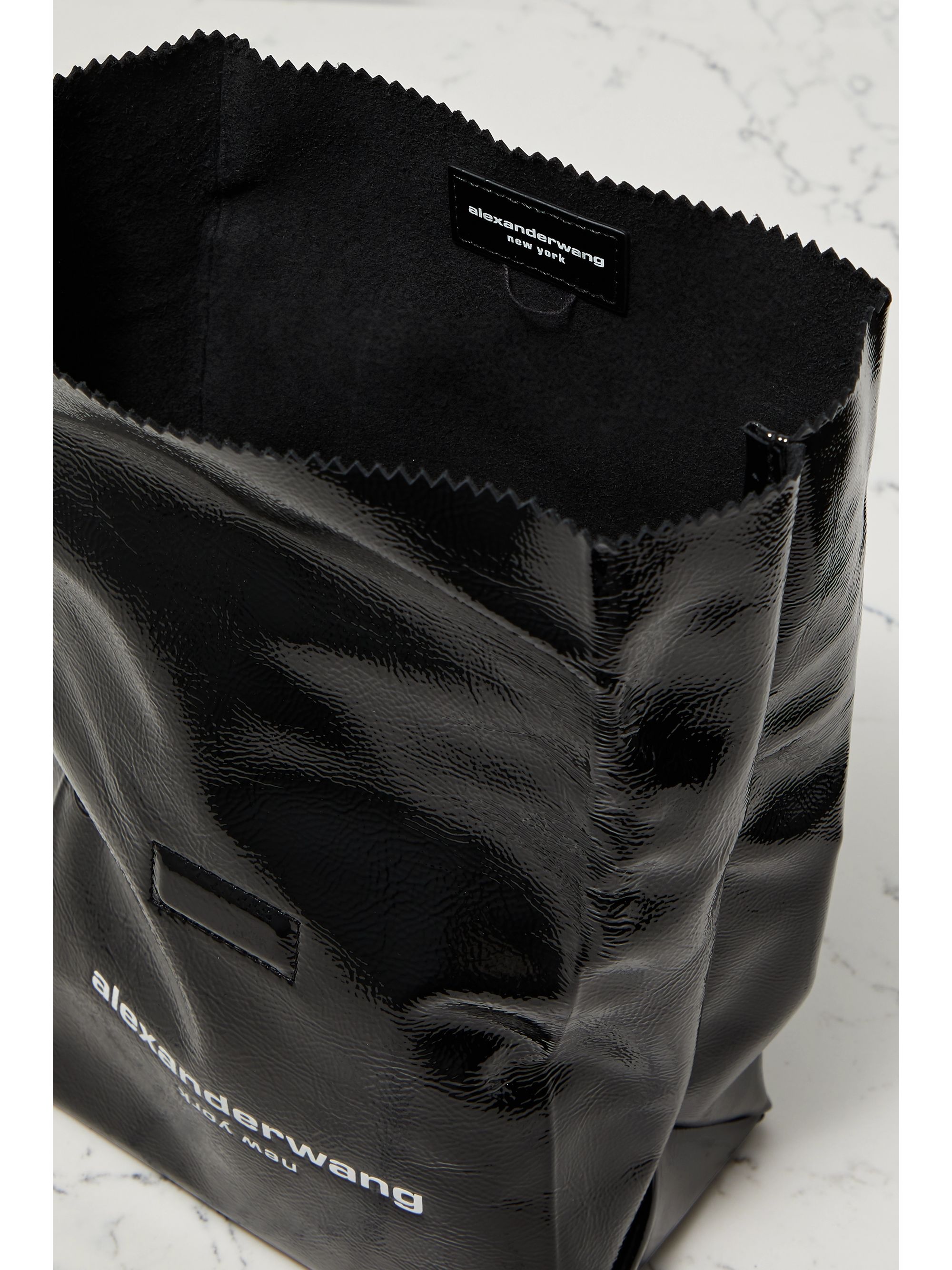 Alexander Wang Lunch Bag Satin Clutch 2024 www.alhudapk