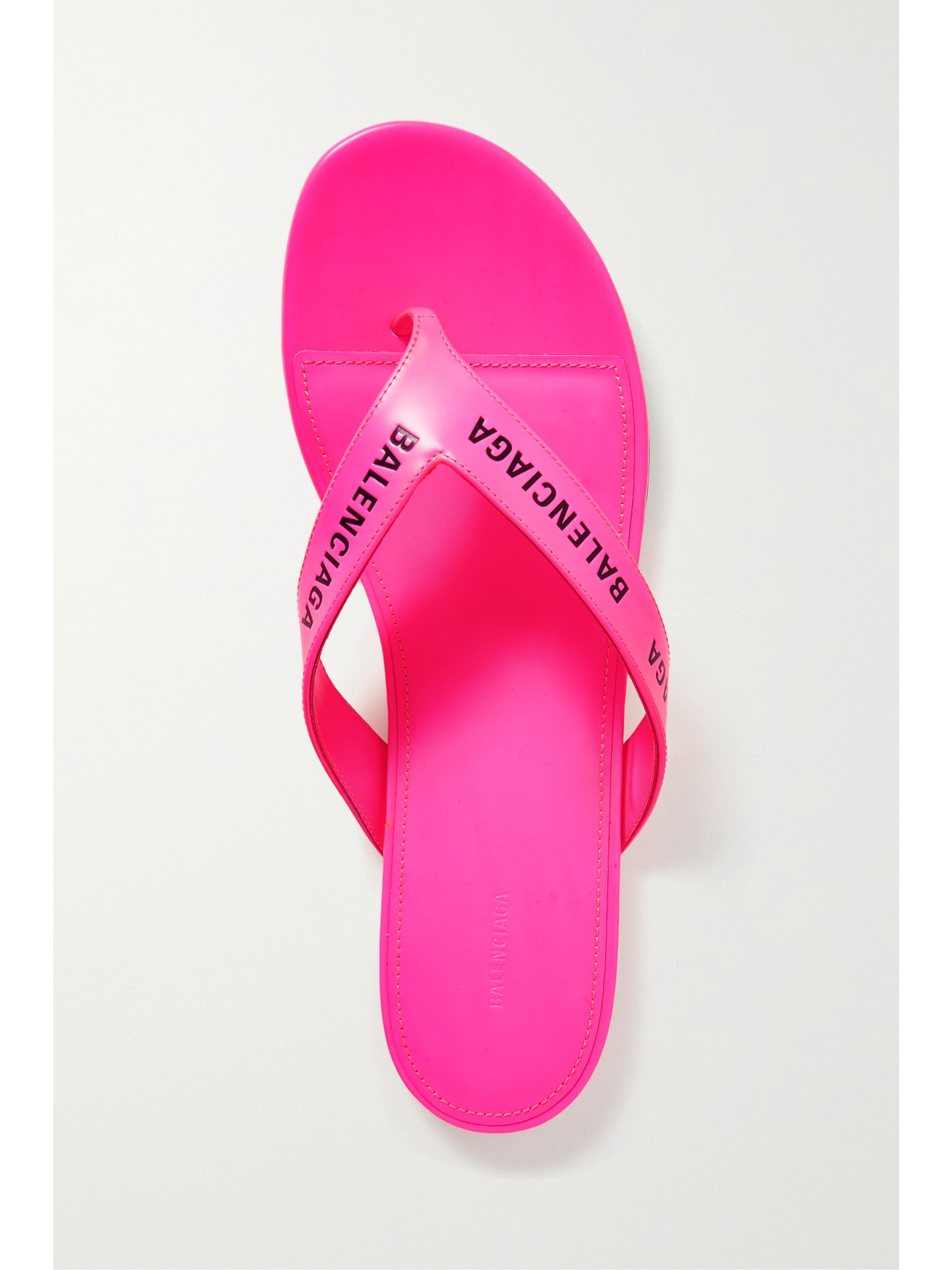 Balenciaga logo flip flop Clearance