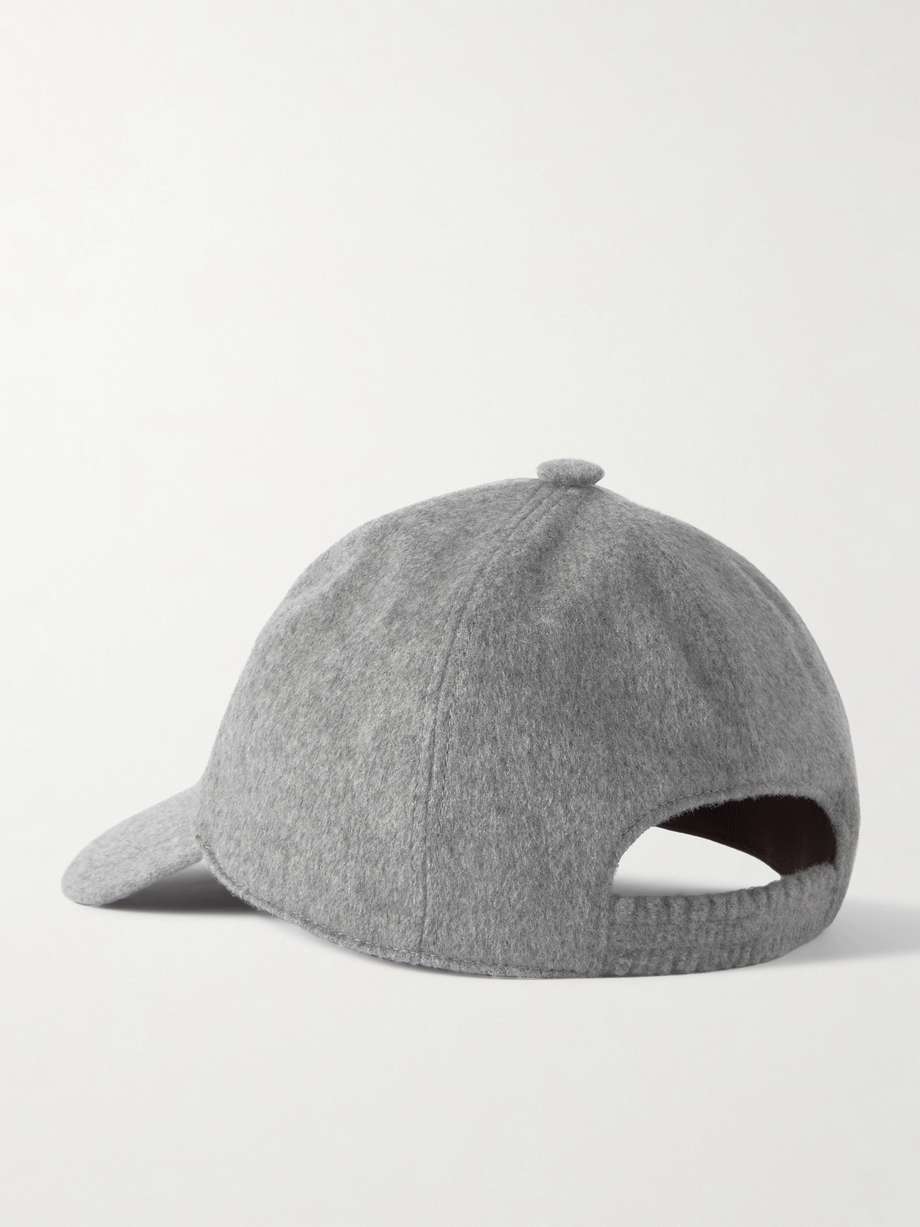 LORO PIANA Cashmere-felt baseball cap | NET-A-PORTER