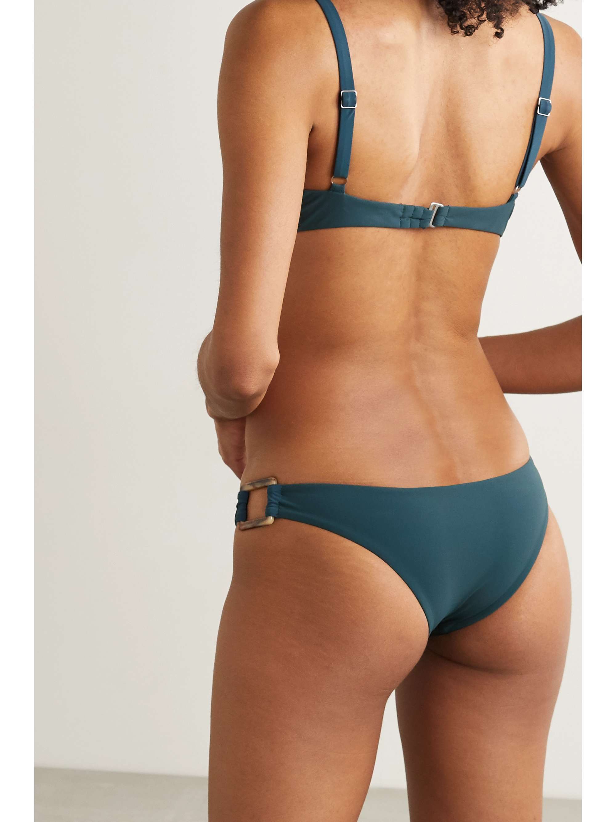 ANEMOS + NET SUSTAIN embellished bikini briefs