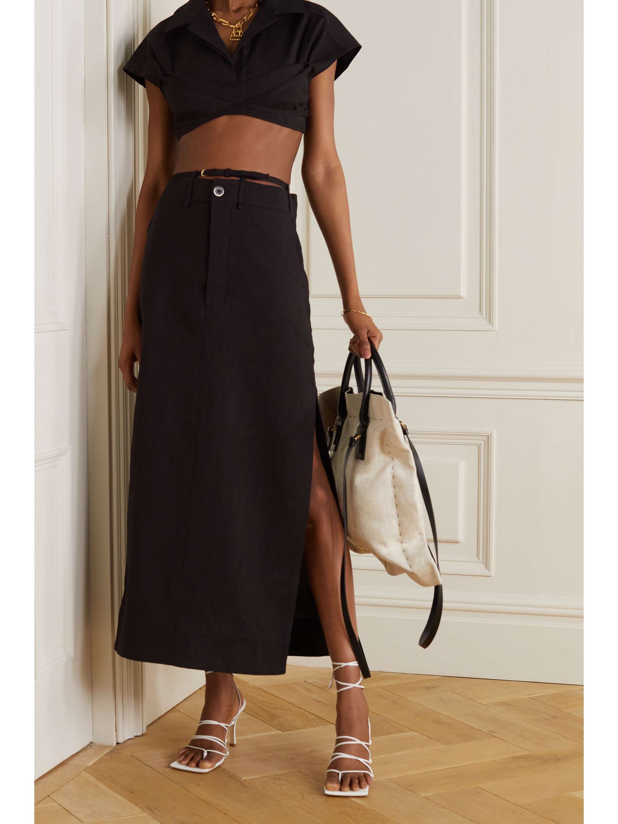 Black Bijoux 55 leather mules | GIANVITO ROSSI | NET-A-PORTER