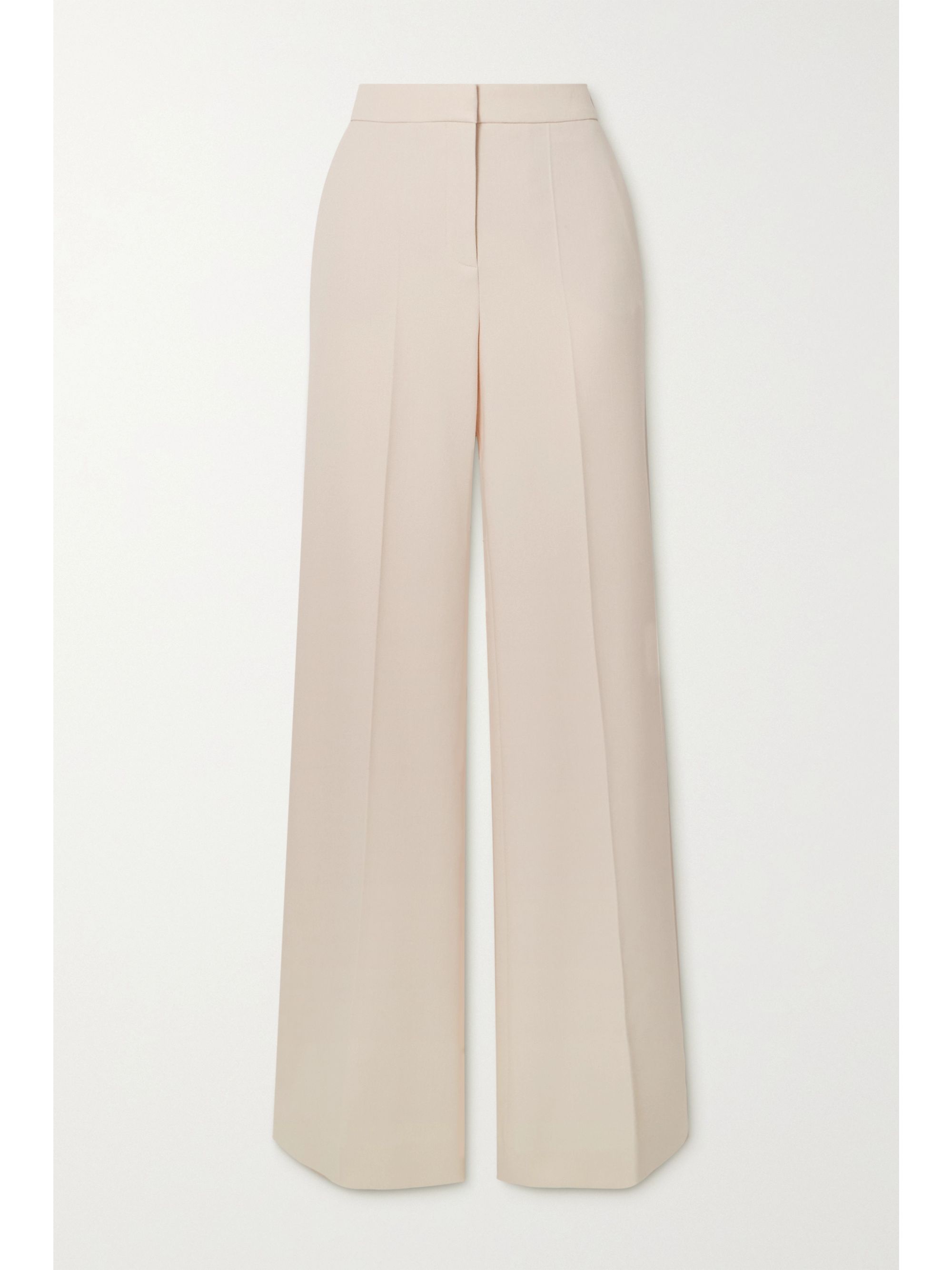 Wide leg cream pants Clearance