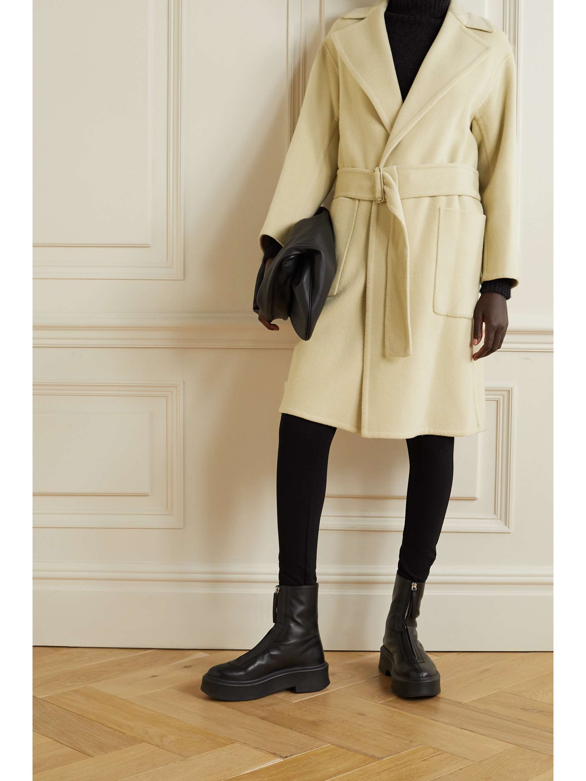 vince wool blend coat