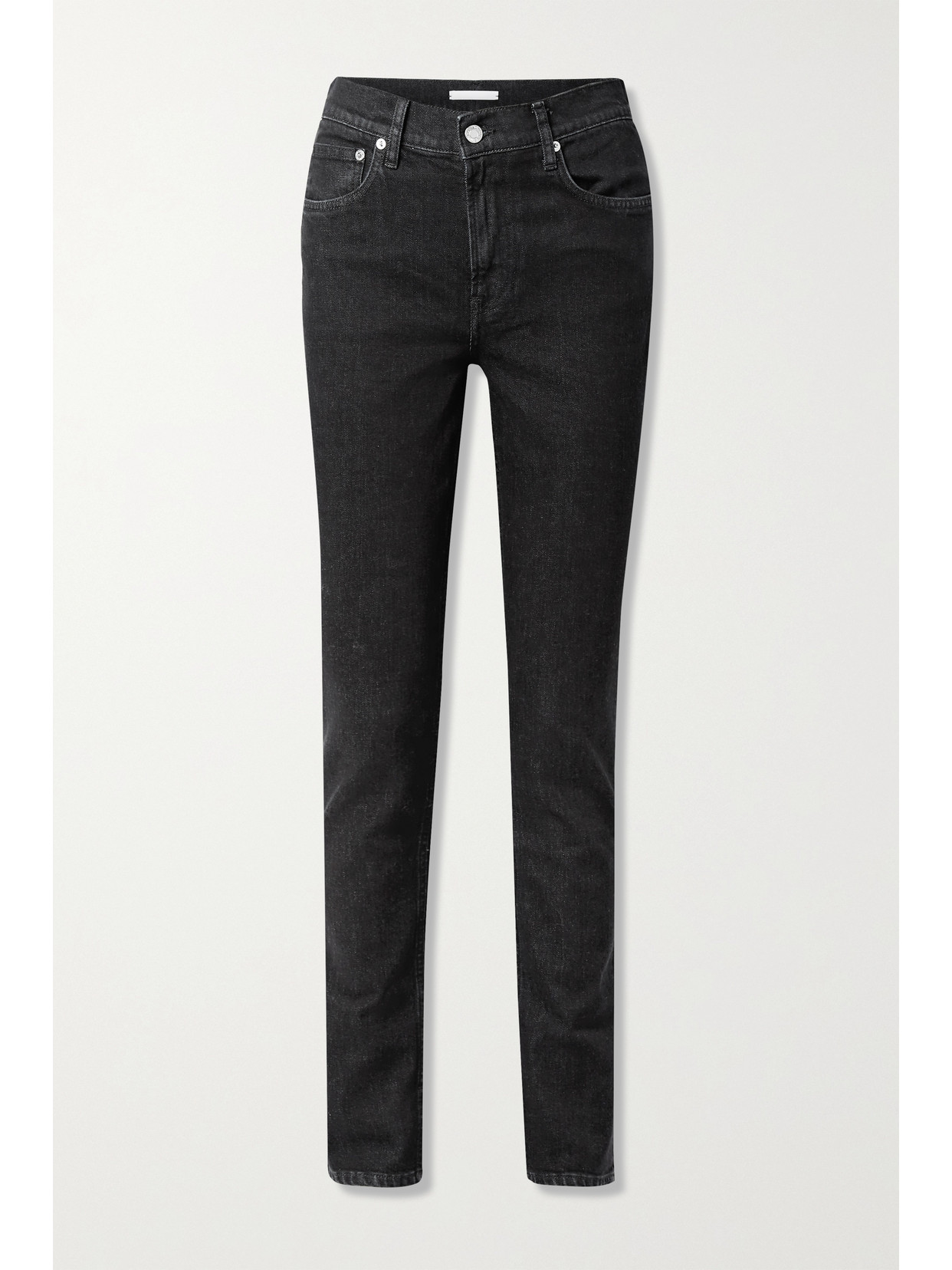 Helmut Lang High-rise Skinny Jeans In Black