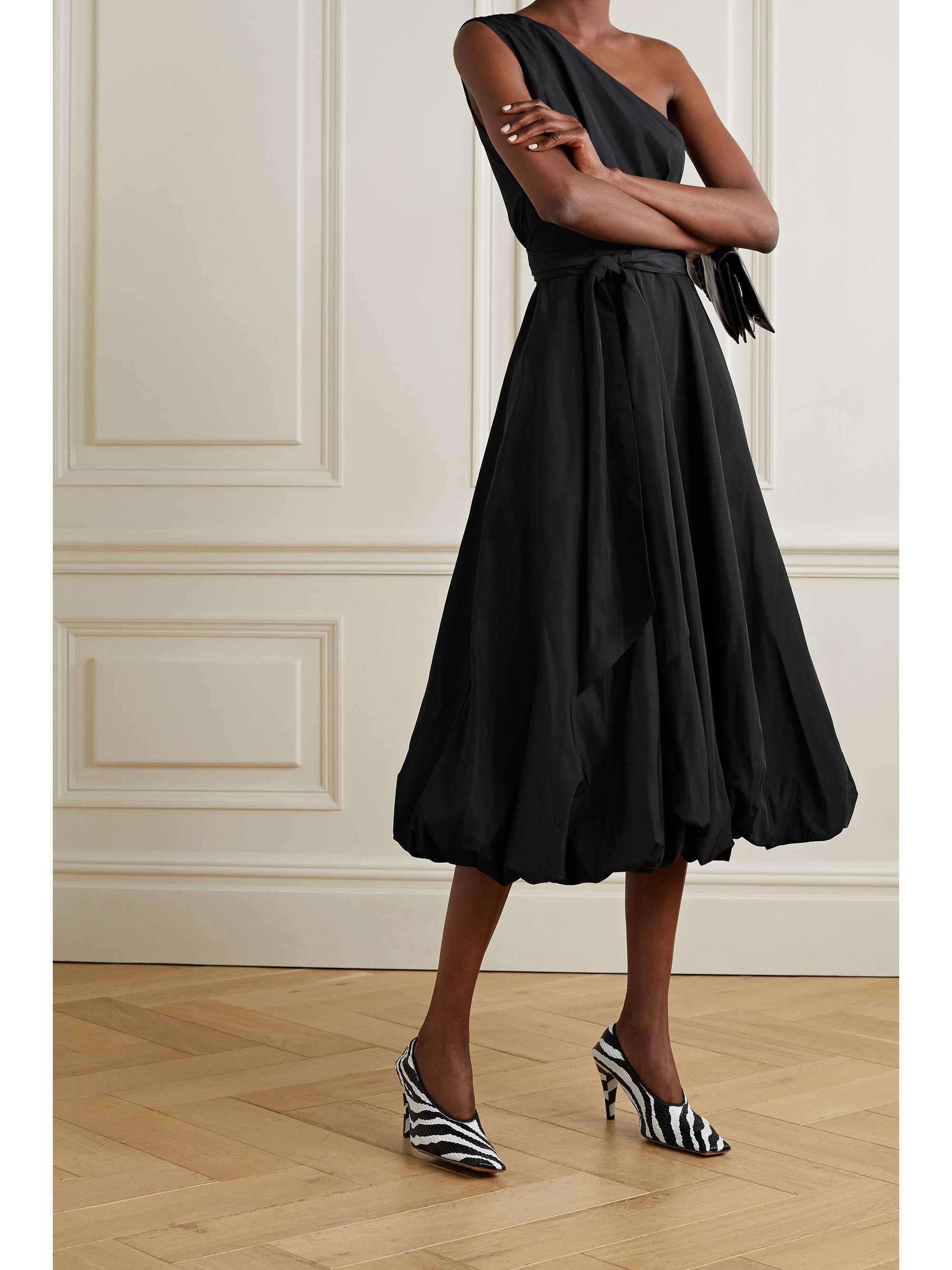 tibi belted dress