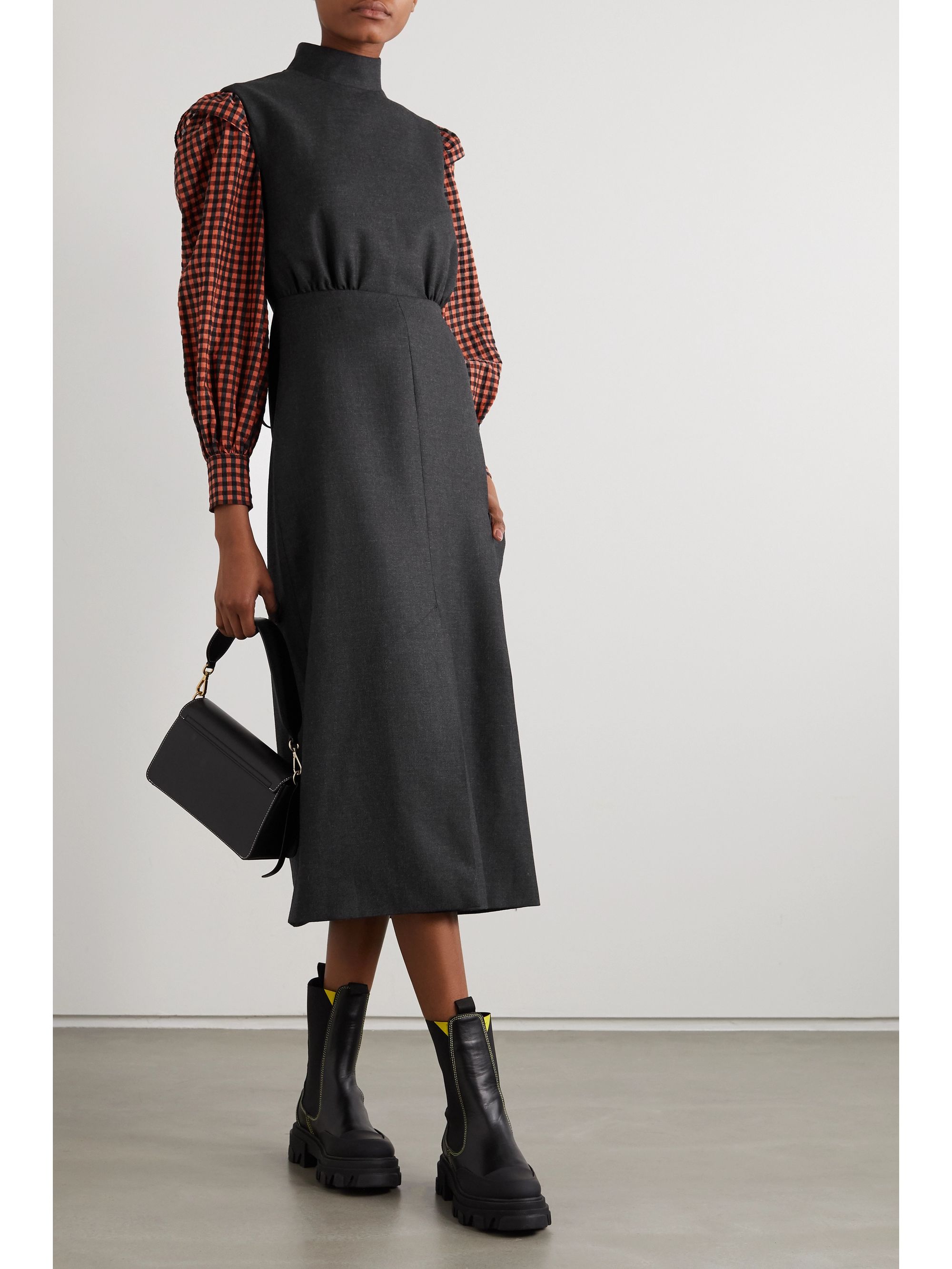 Net a porter ganni dress Outlet