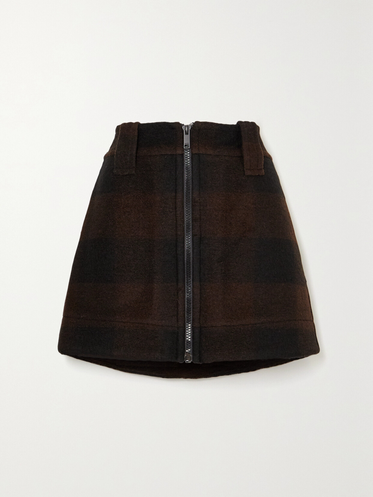 GANNI - Checked Wool...