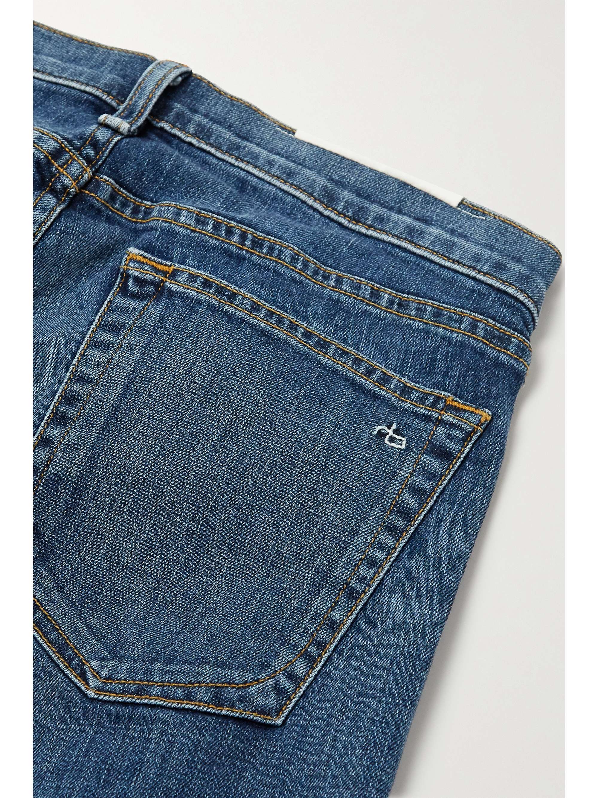 RAG & BONE Dre Capri cropped distressed mid-rise slim-leg jeans