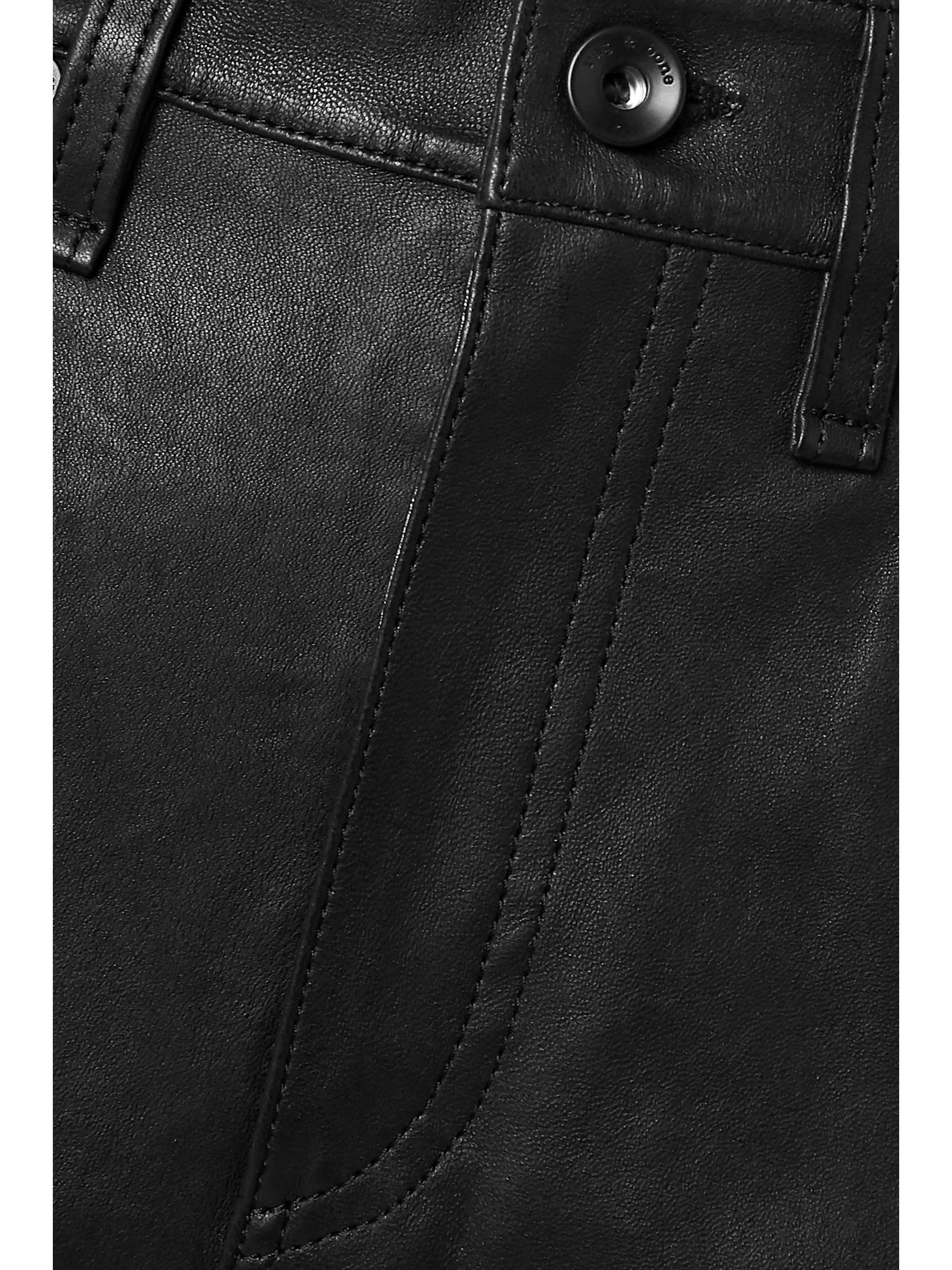 RAG & BONE Nina skinny leather pants