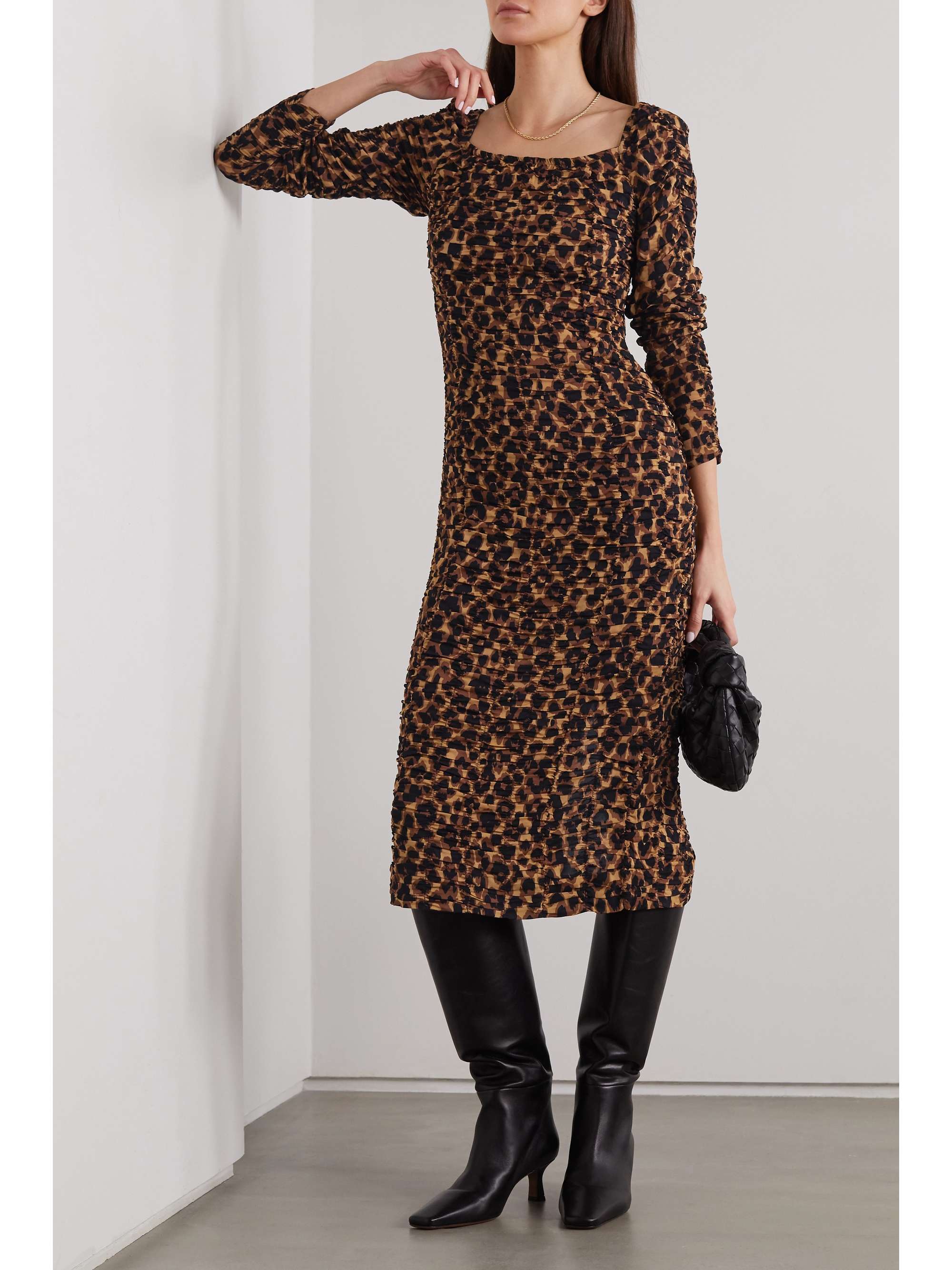 malene birger leopard dress