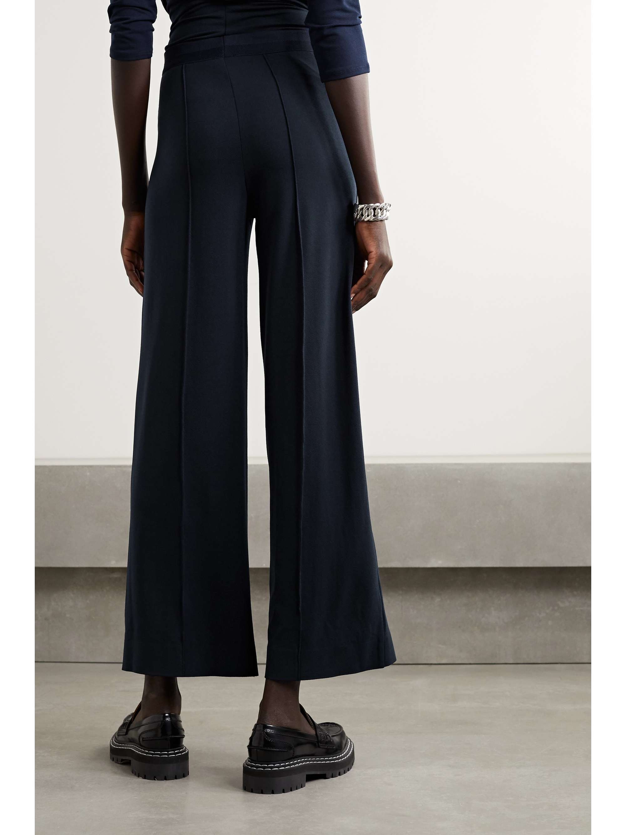 BY MALENE BIRGER Miela stretch-ponte straight-leg pants