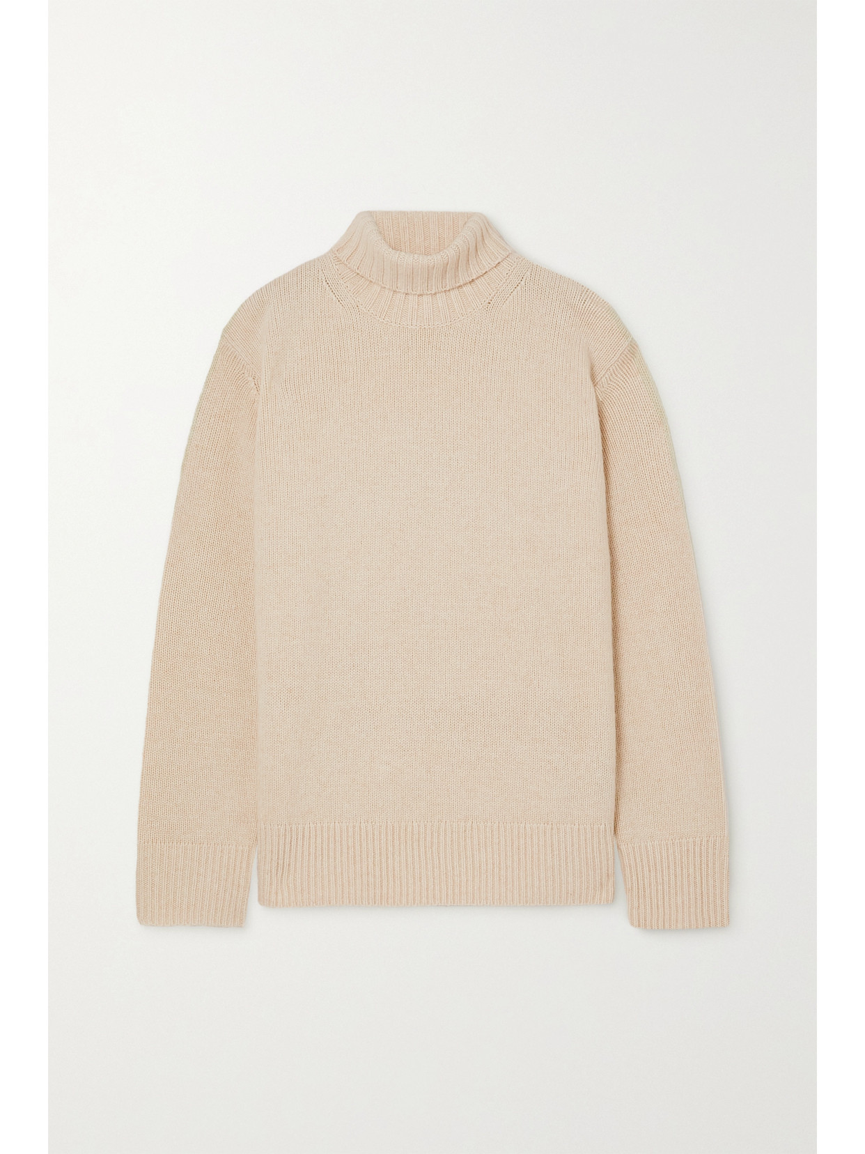 Joseph Womens Ivory Oversized Turtleneck Cashmere Jumper S In Ivory
